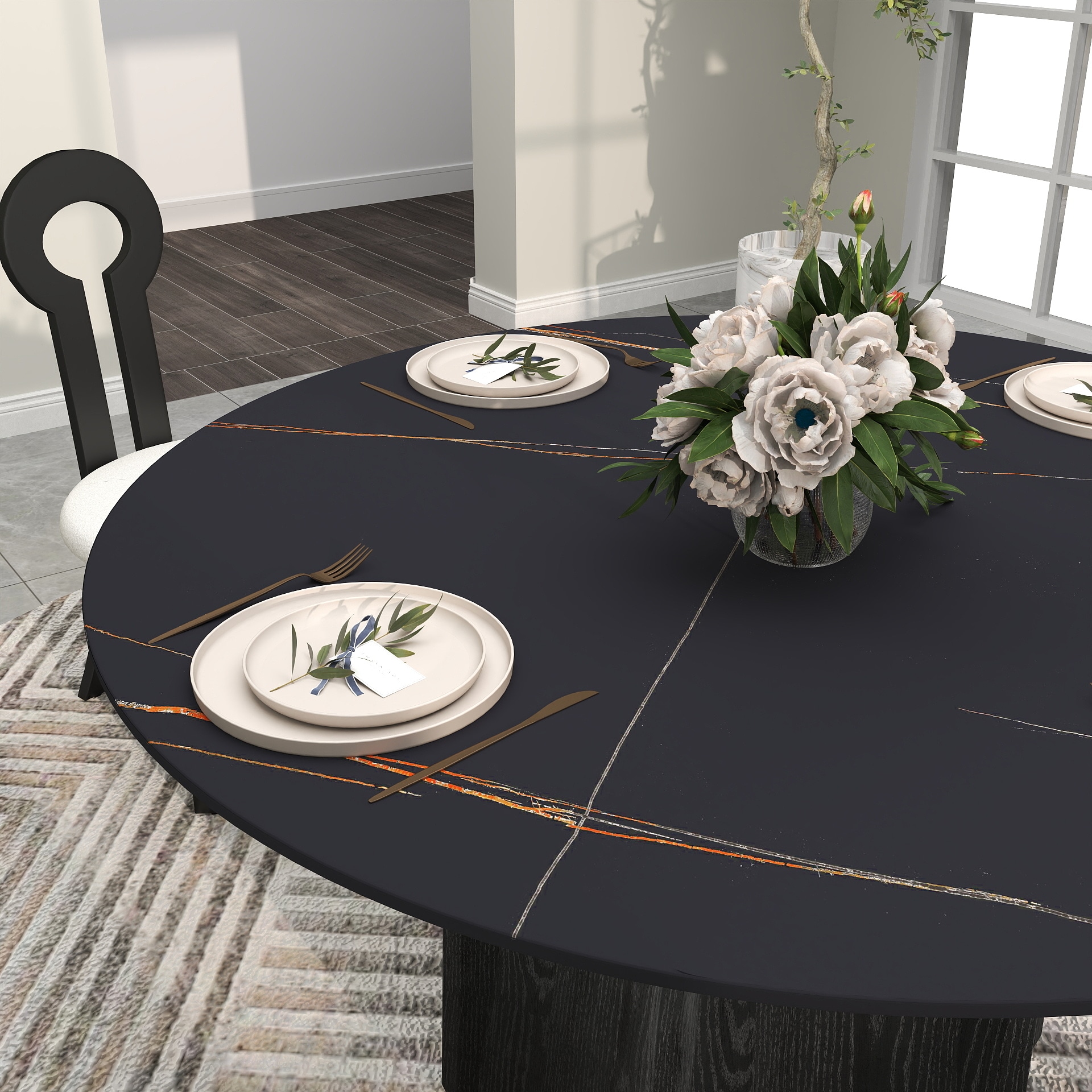 BuotiqHom DH-AT-135B-7B Dining-Tables - View #4