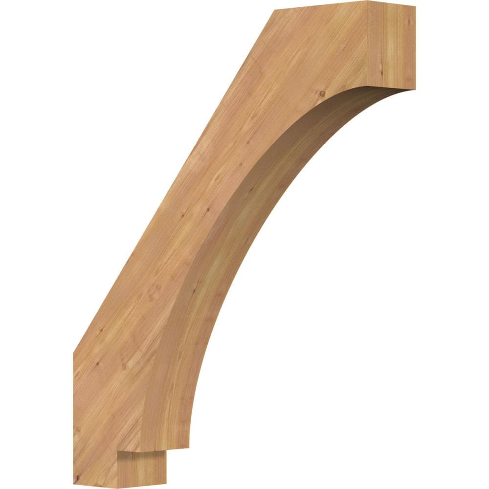 Ekena Millwork BRC06X30X36IMP00SWR 5-1/2-in x 30-in x 36-in Western Red Cedar Unfinished Wood Imperial Smooth Knee Brace