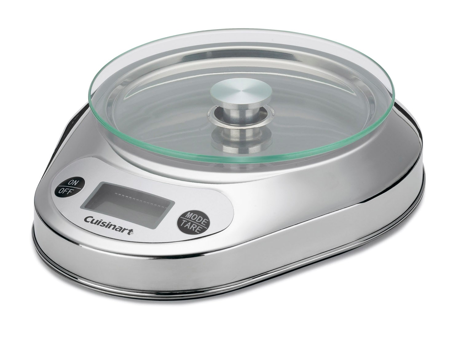 Cuisinart Stainless Steel Kitchen Scale with Removable Cover, 11