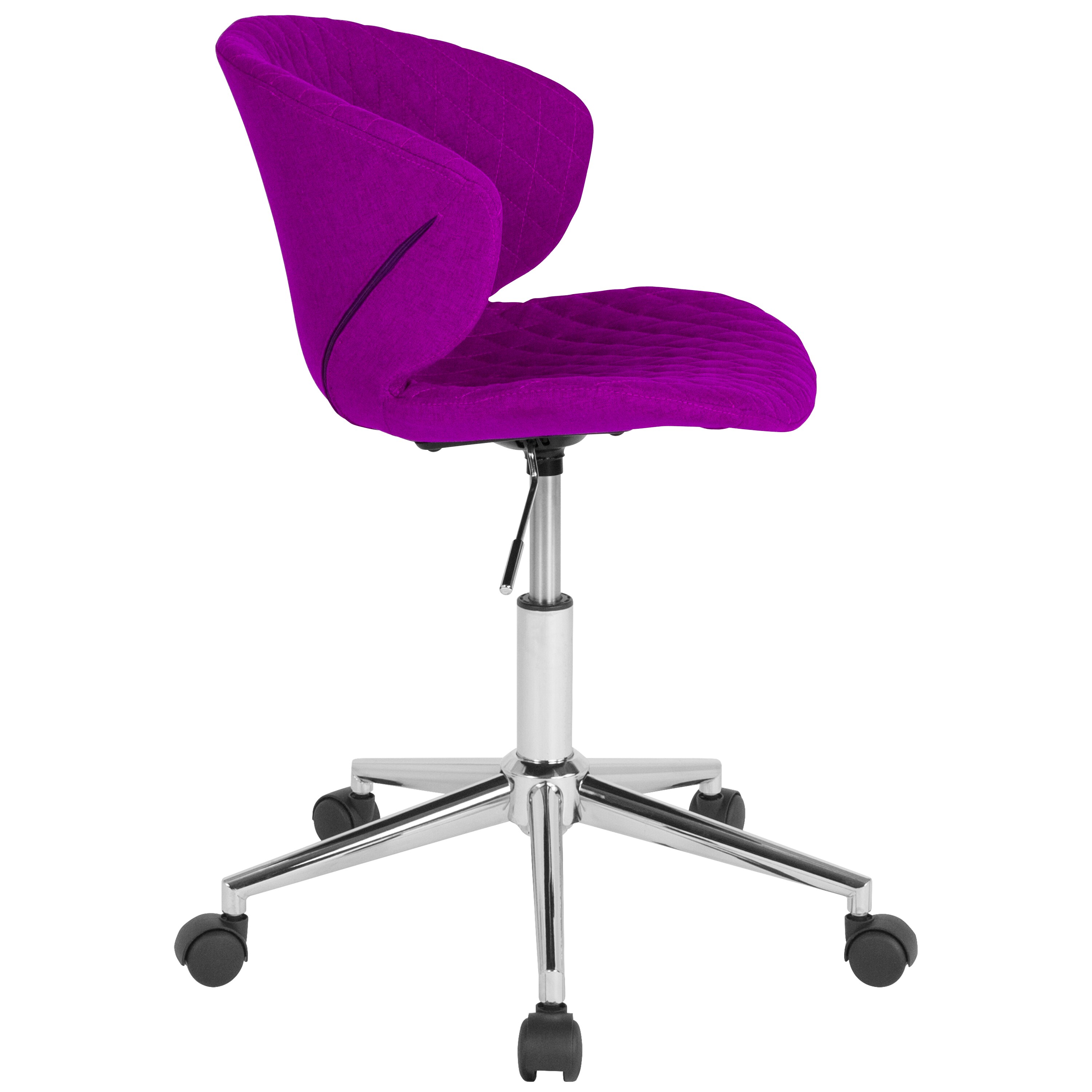 lavender swivel chair