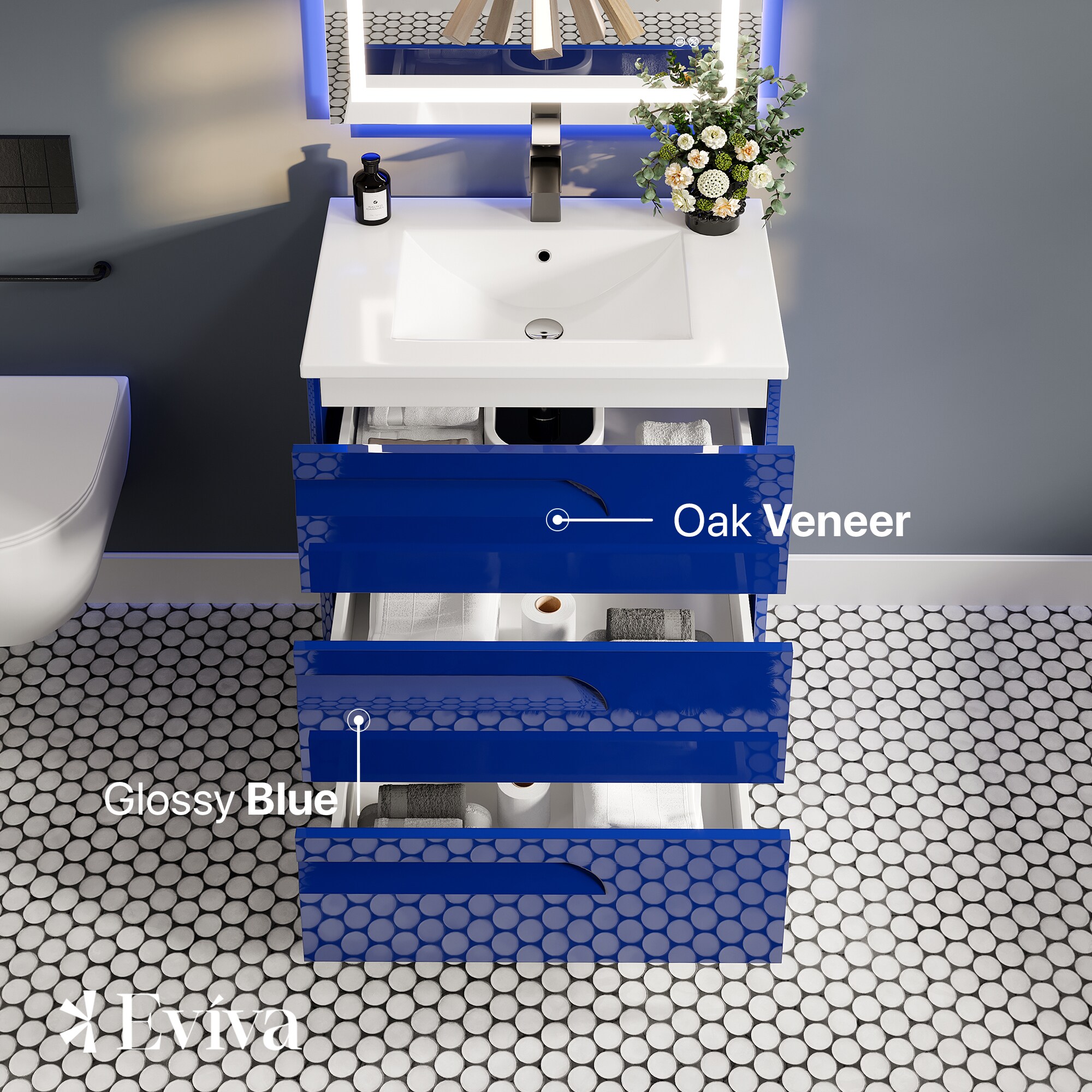 Eviva EVVN23-24BLU Bath-Vanity-Combo - View #3