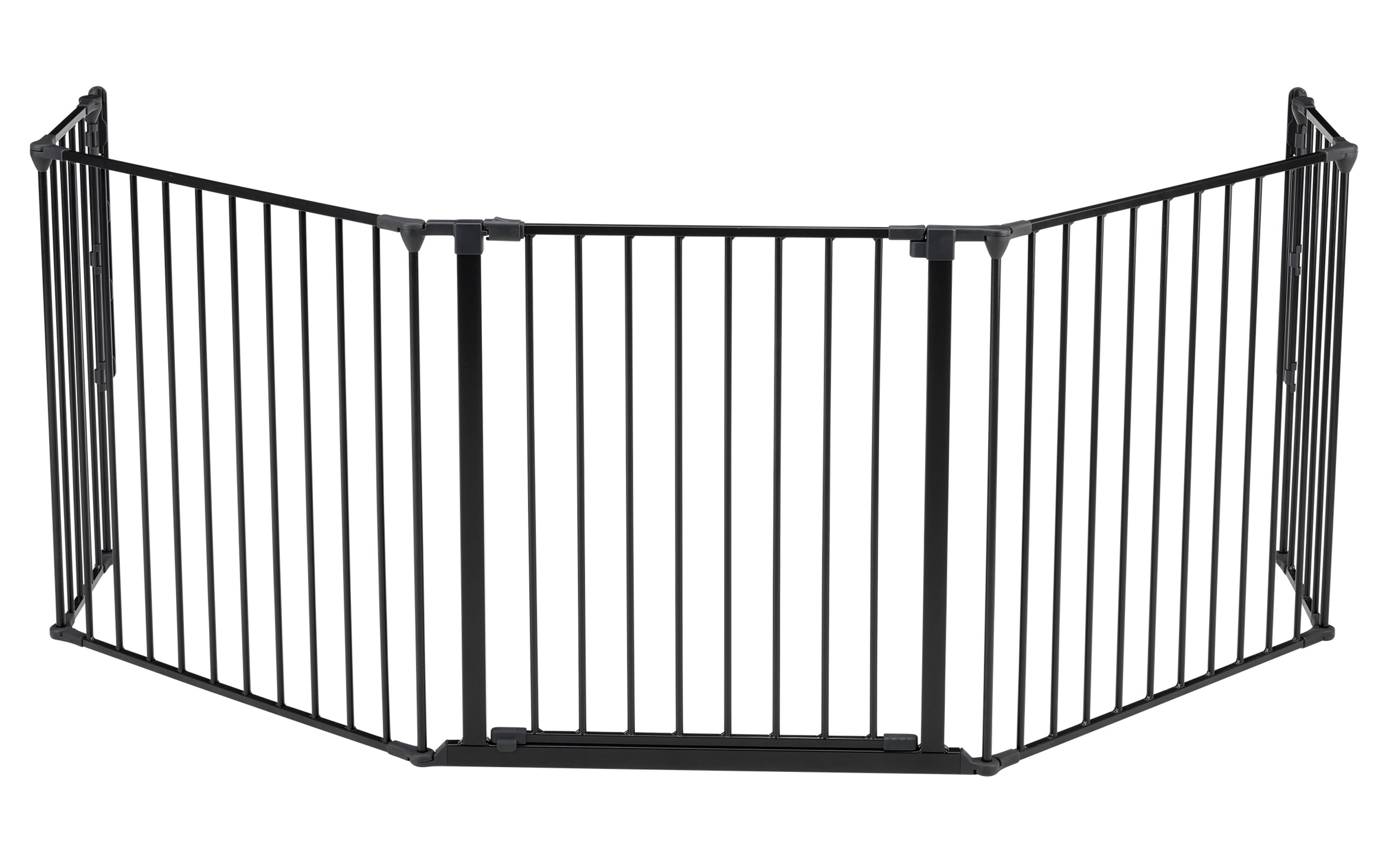5 Panel Fireplace Fence Safety Gate Hearth Gate Pet Gate Guard W