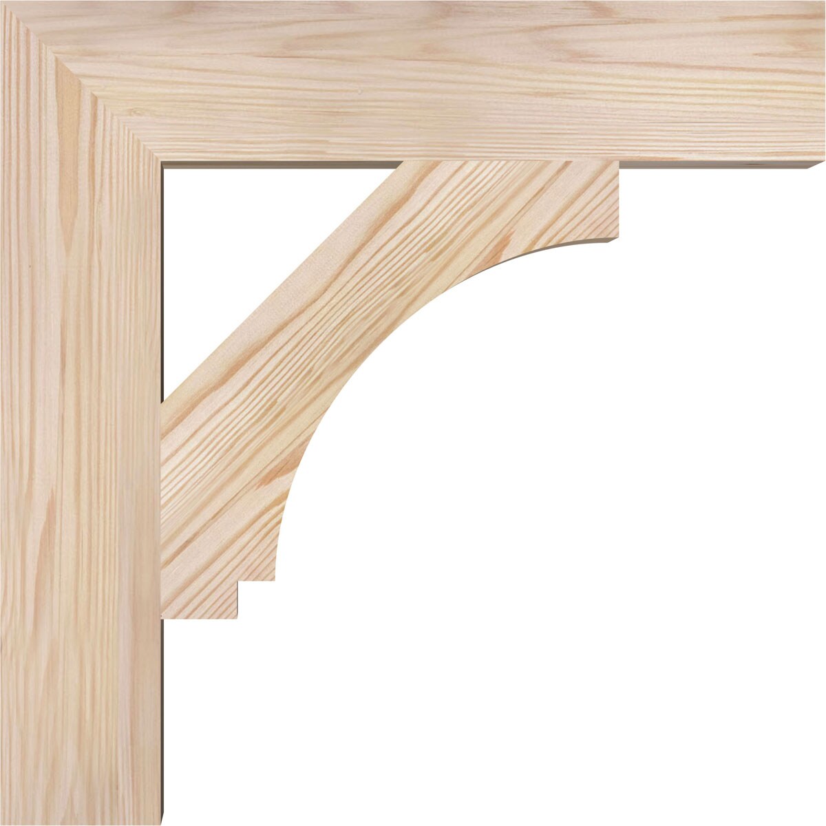 Ekena Millwork BKT04X18X18IMP05SDF Exterior-Brackets-Braces - View #3