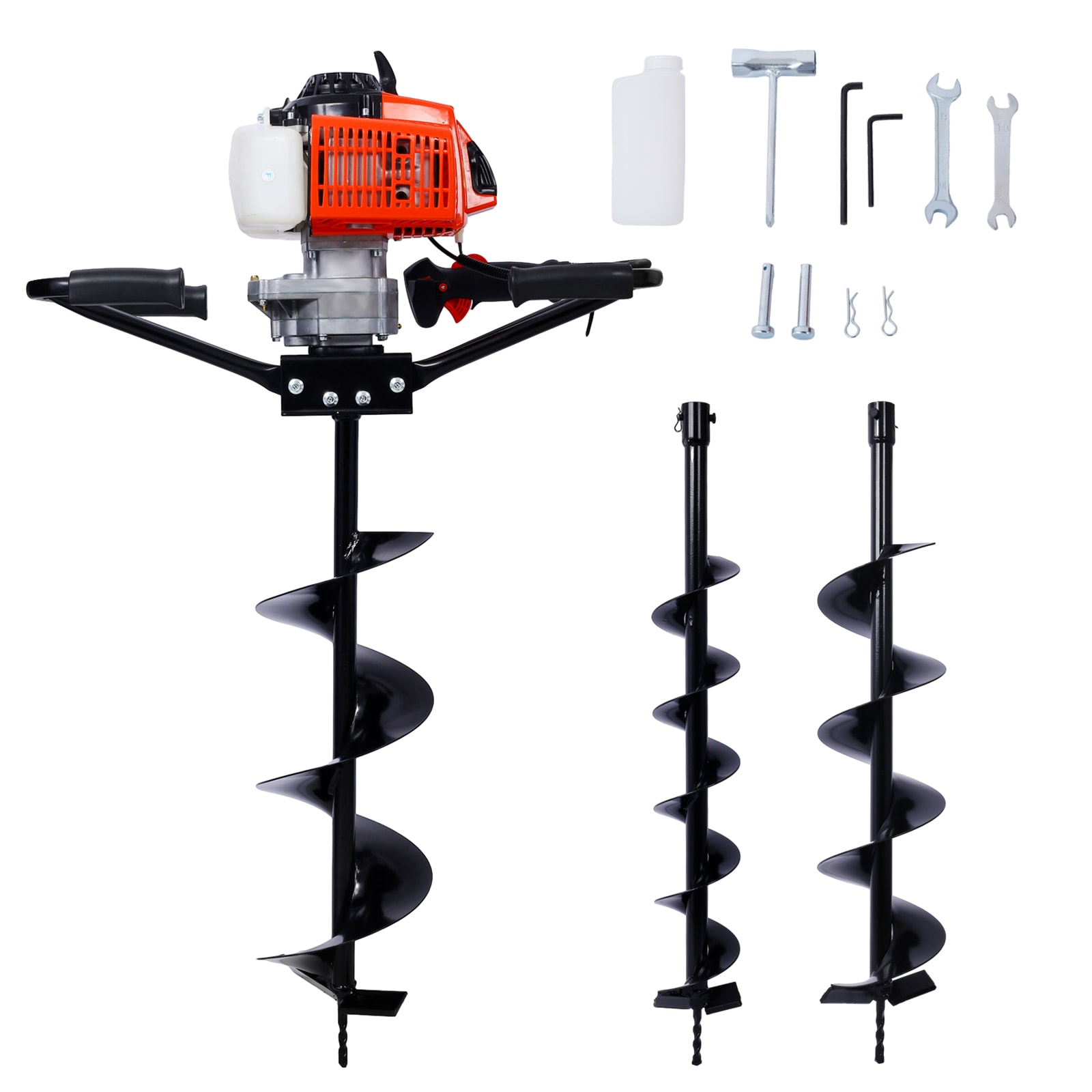Siavonce XH00060 63-cc 1-man Auger Powerheads Auger Powerhead with 3/4-in Bit
