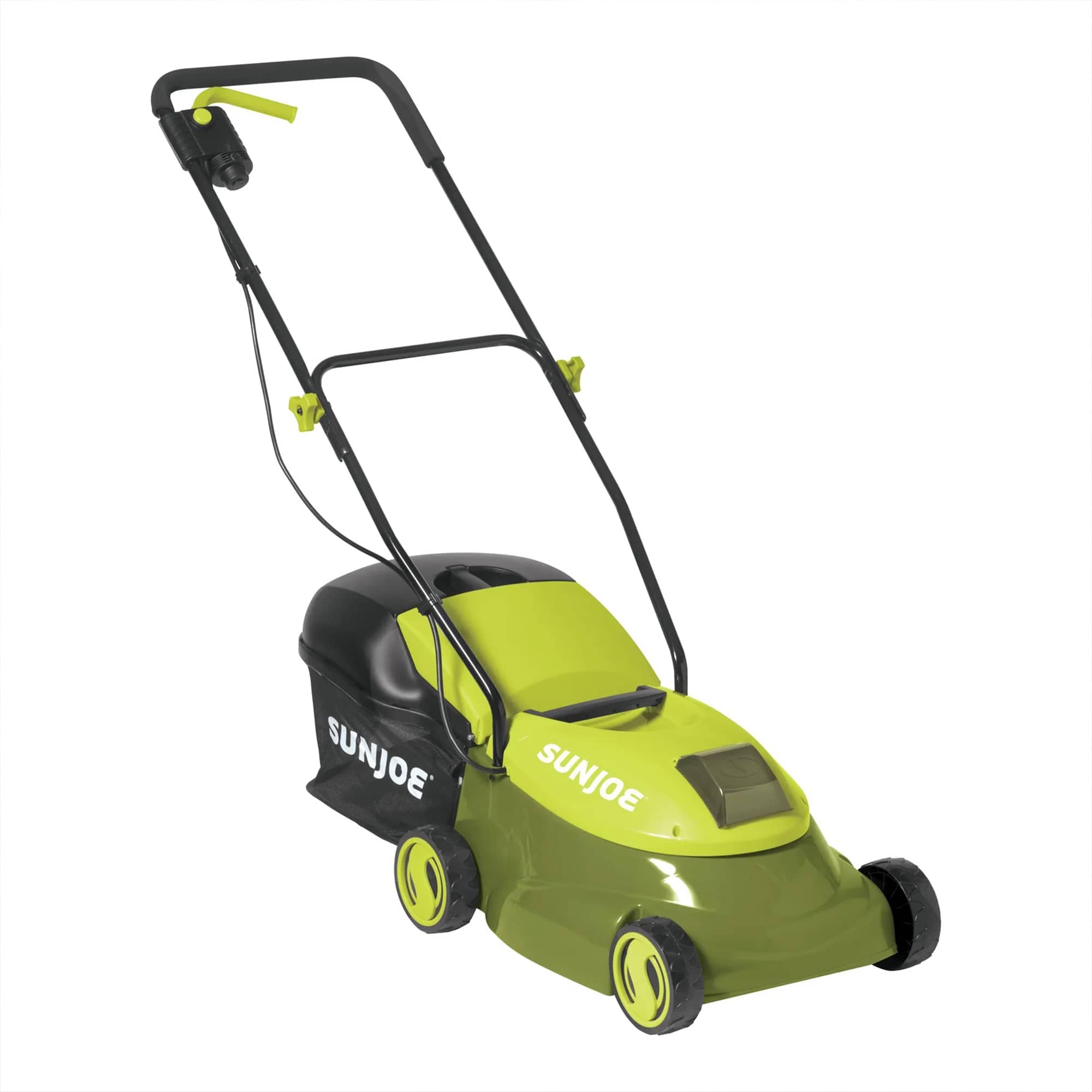 Sun Joe MJ401C-XR Cordless Lawn Mower 28V 14 Inch 10.6 Gal Grass Catcher #411916