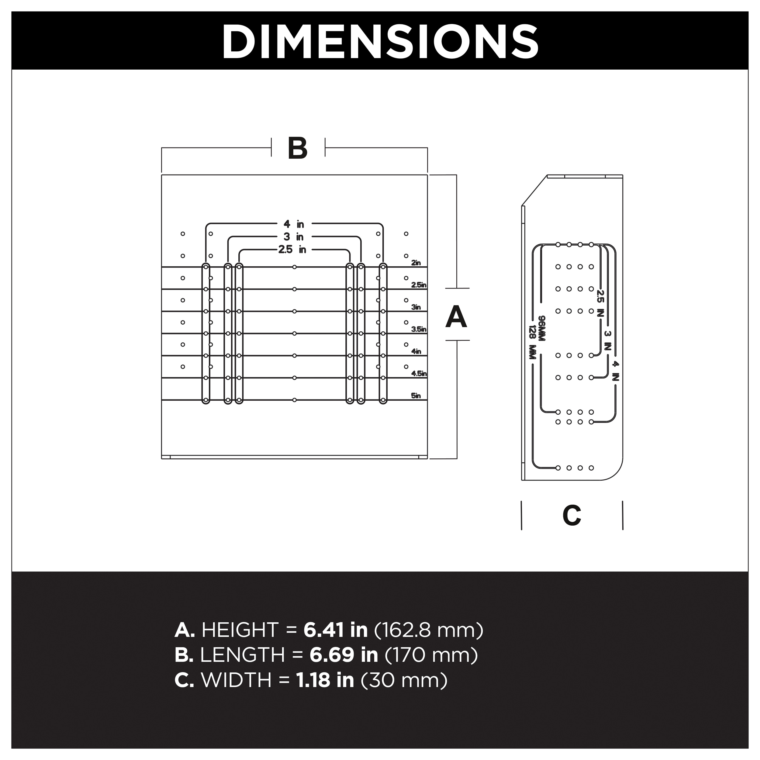 RELIABILT AN6516W-CL-U Cabinet-Hardware-Acessories - View #3