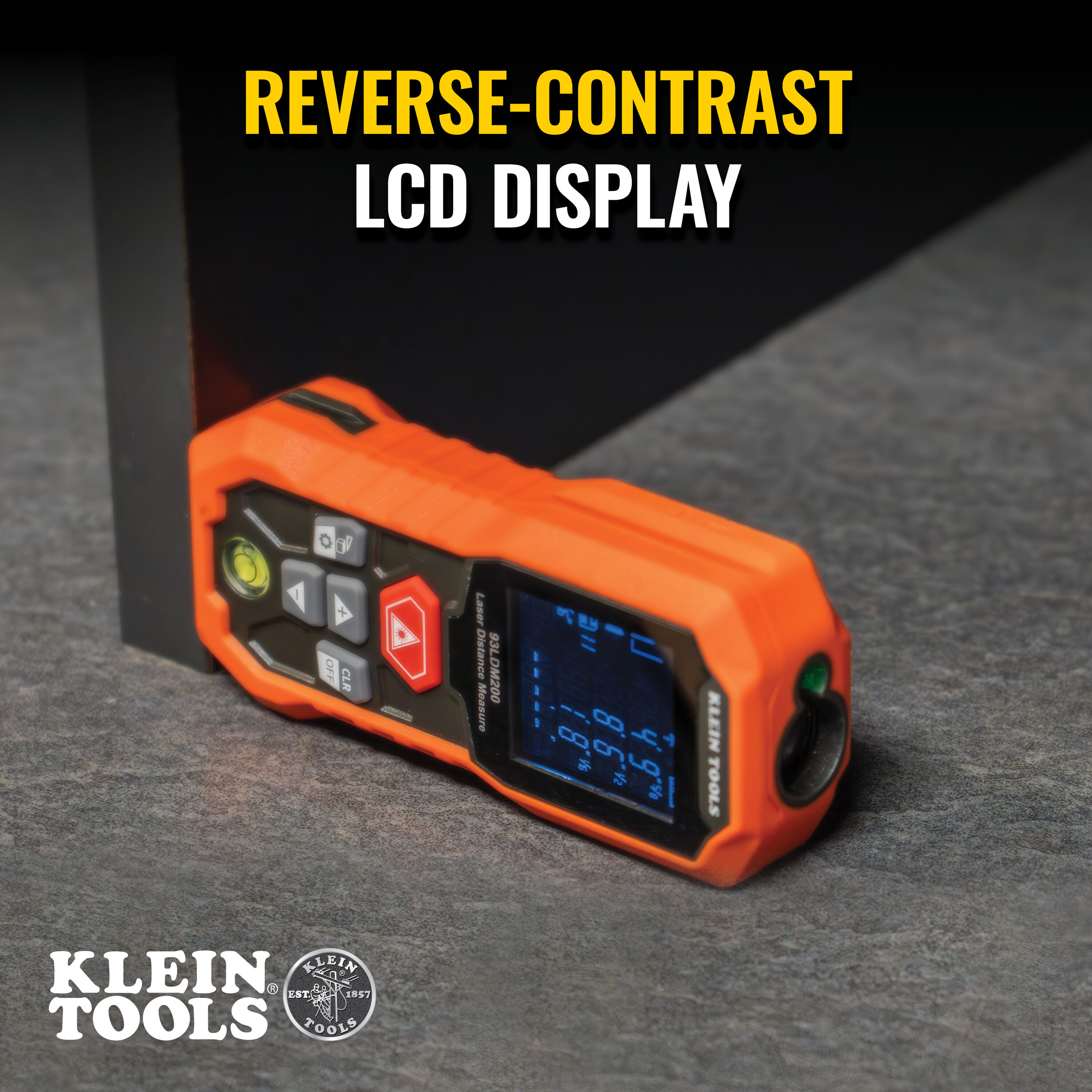 Klein Tools 200-ft Indoor/Outdoor Green Laser Distance Measurer 93LDM200 simolary.com 22 Klein Tools 200-ft Indoor/Outdoor Green Laser Distance Measurer 93LDM200 Simolary simolary.com 22
