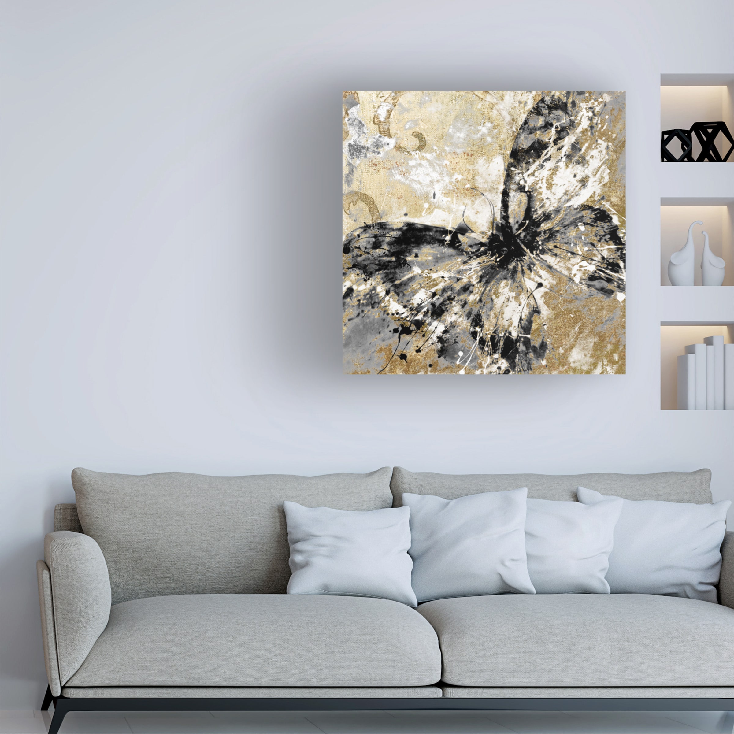 Trademark Fine Art ALI20887-C1414GG Wall-Art - View #2