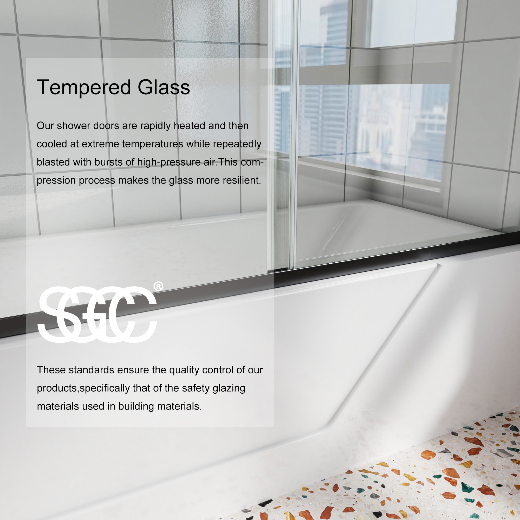 AAZJ CL-MR36248 Bathtub-Doors - View #6