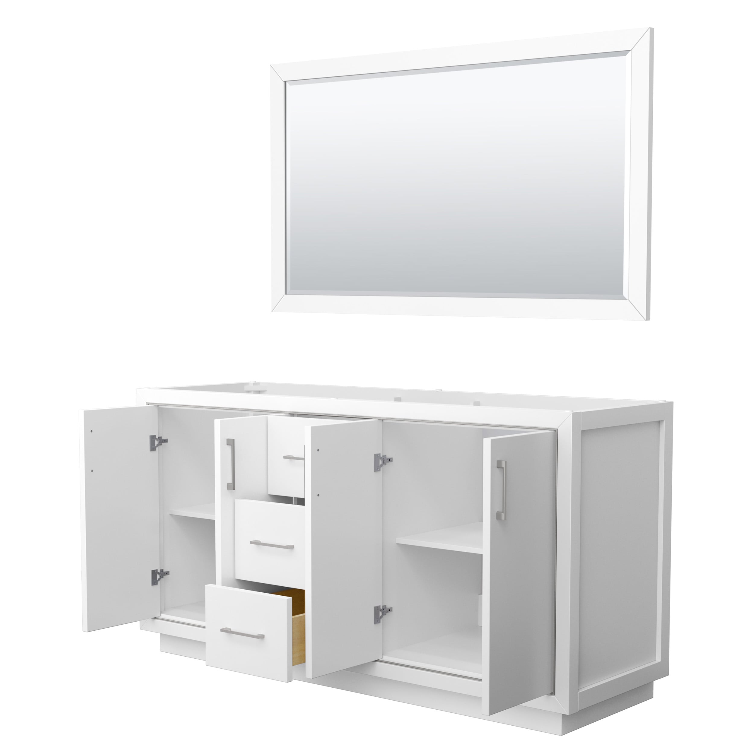 Wyndham Collection WCF111166DWHCXSXXM58 vanities - View #2