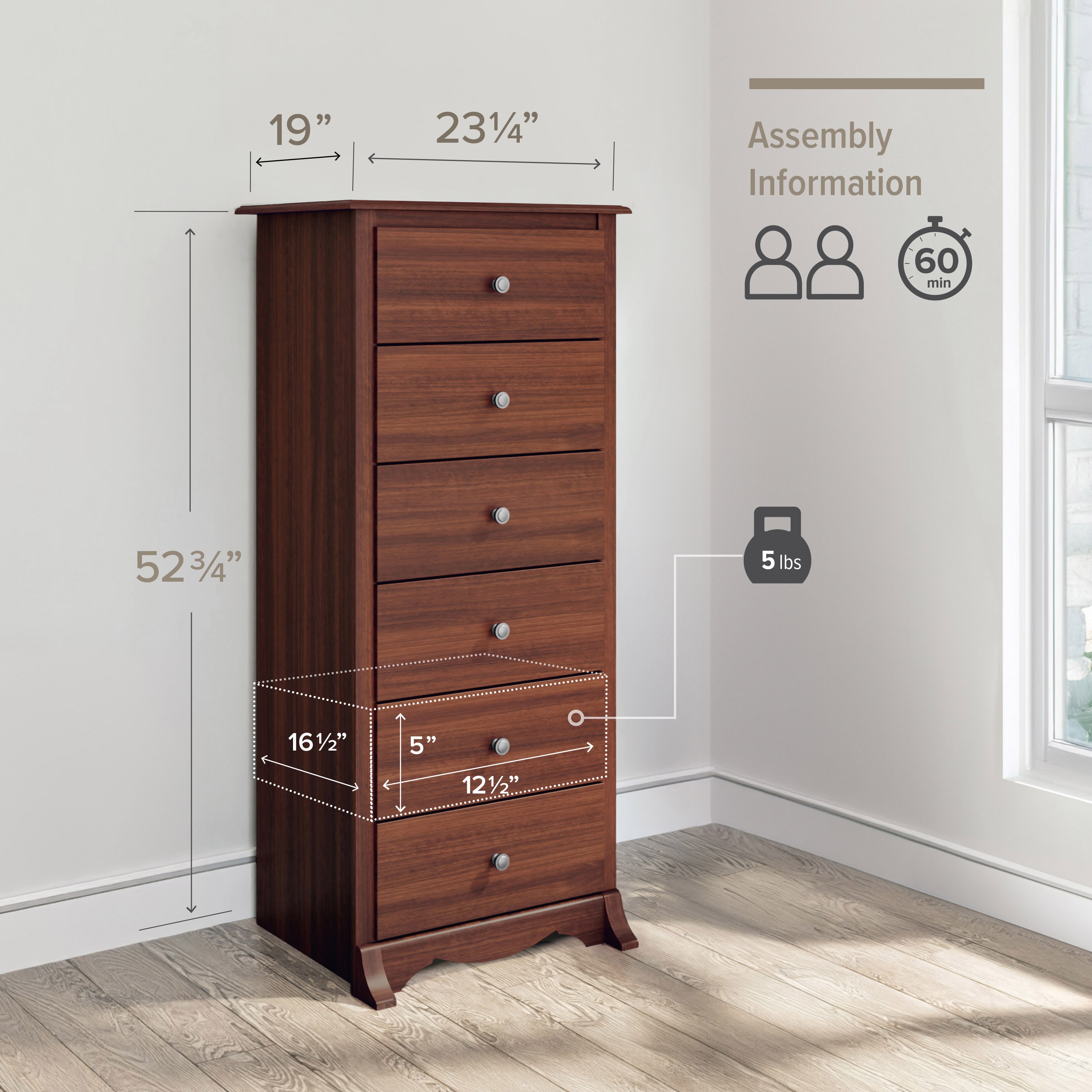 Prepac CDC-2354 dressers - View #3