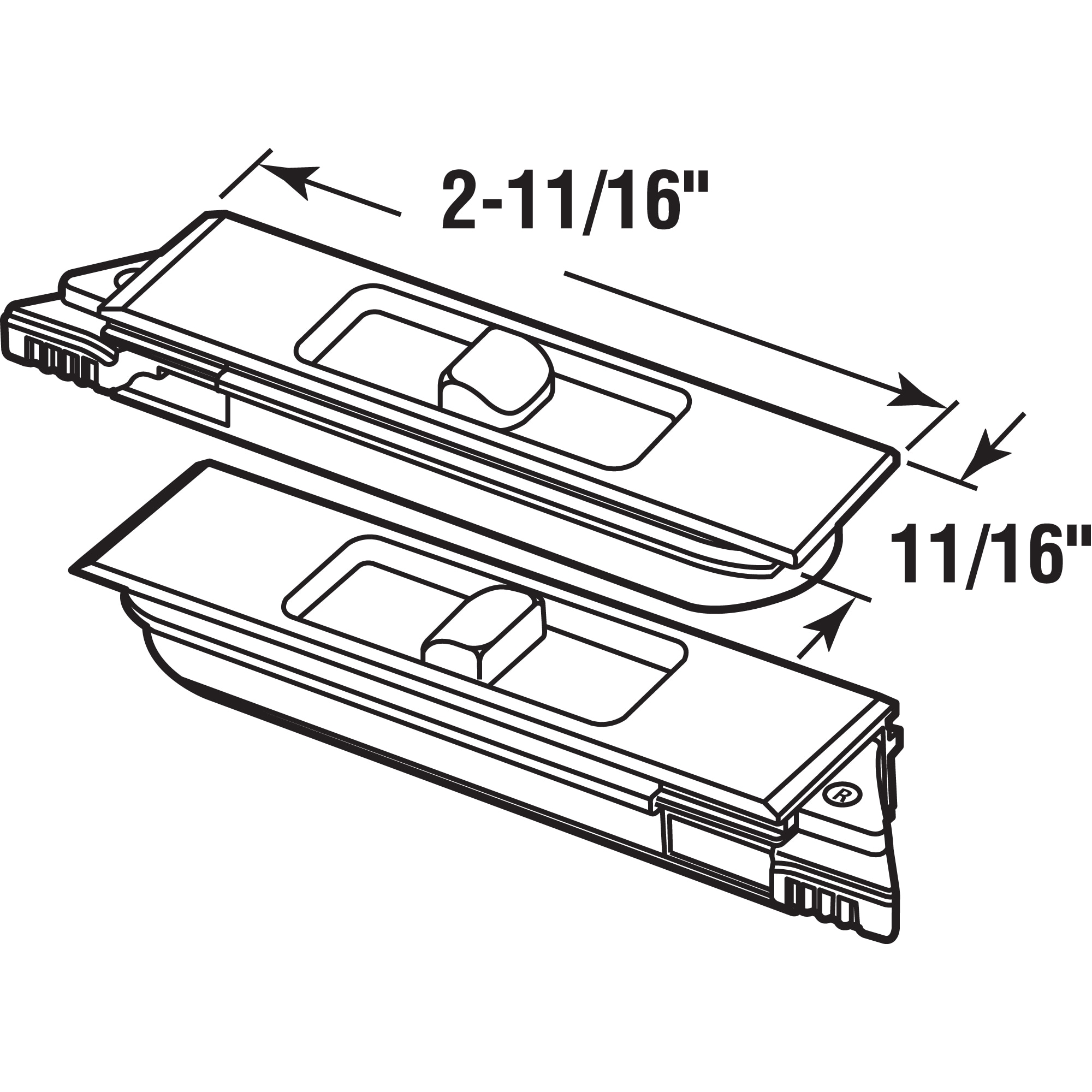 Prime-Line F 2927 Window-Tilt-Latches - View #2
