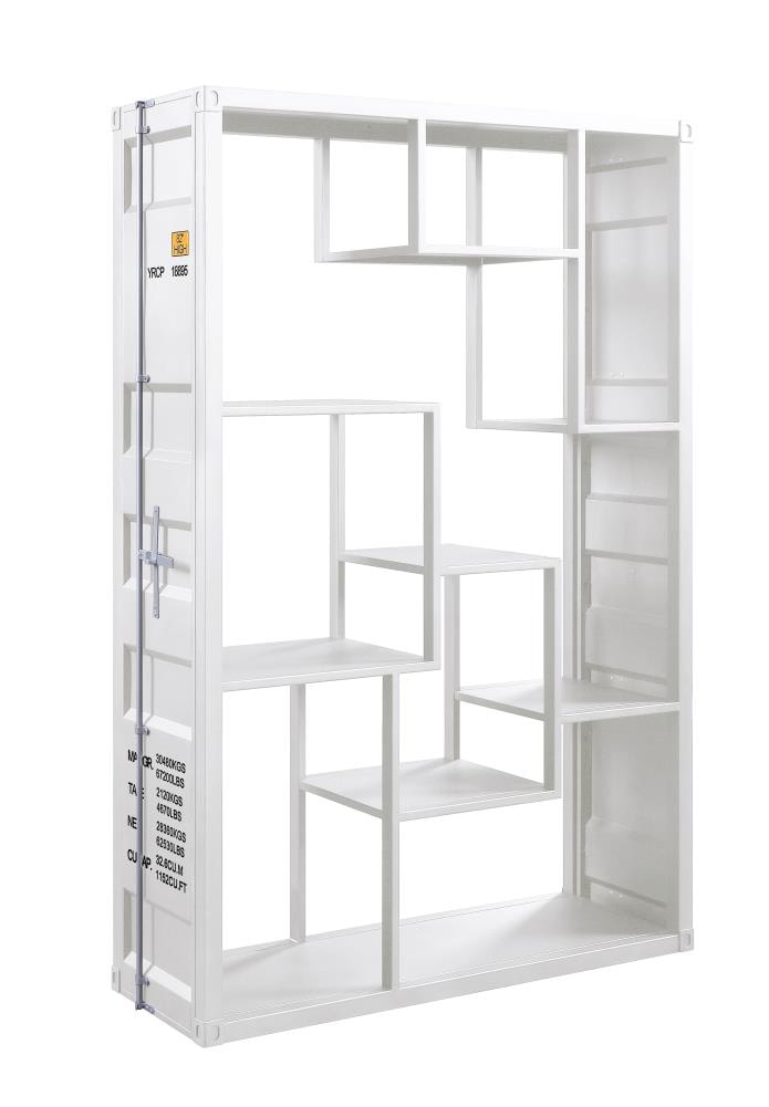 17.1'' W Manufactured Wood Height -Adjustable Storage Rack