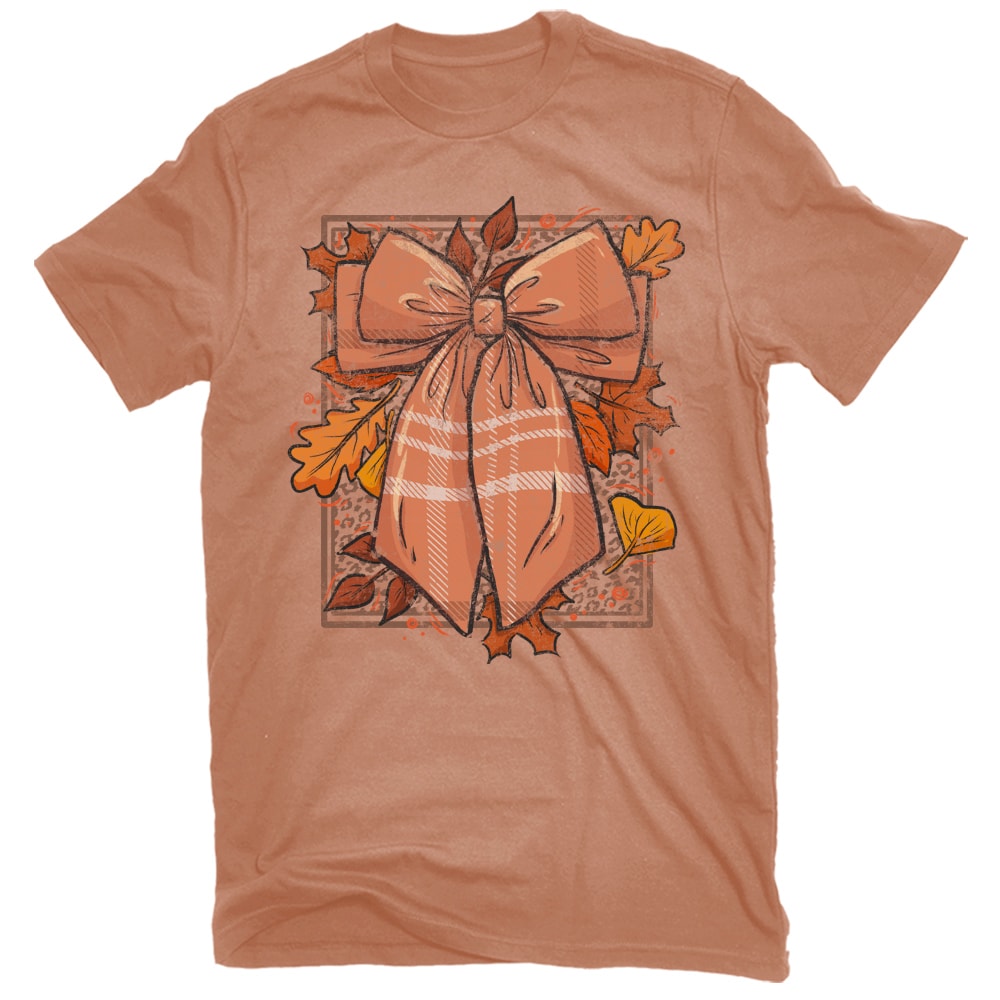 Women's Orange Light weight Knit Short sleeve Graphic Halloween T-shirt ( XL )