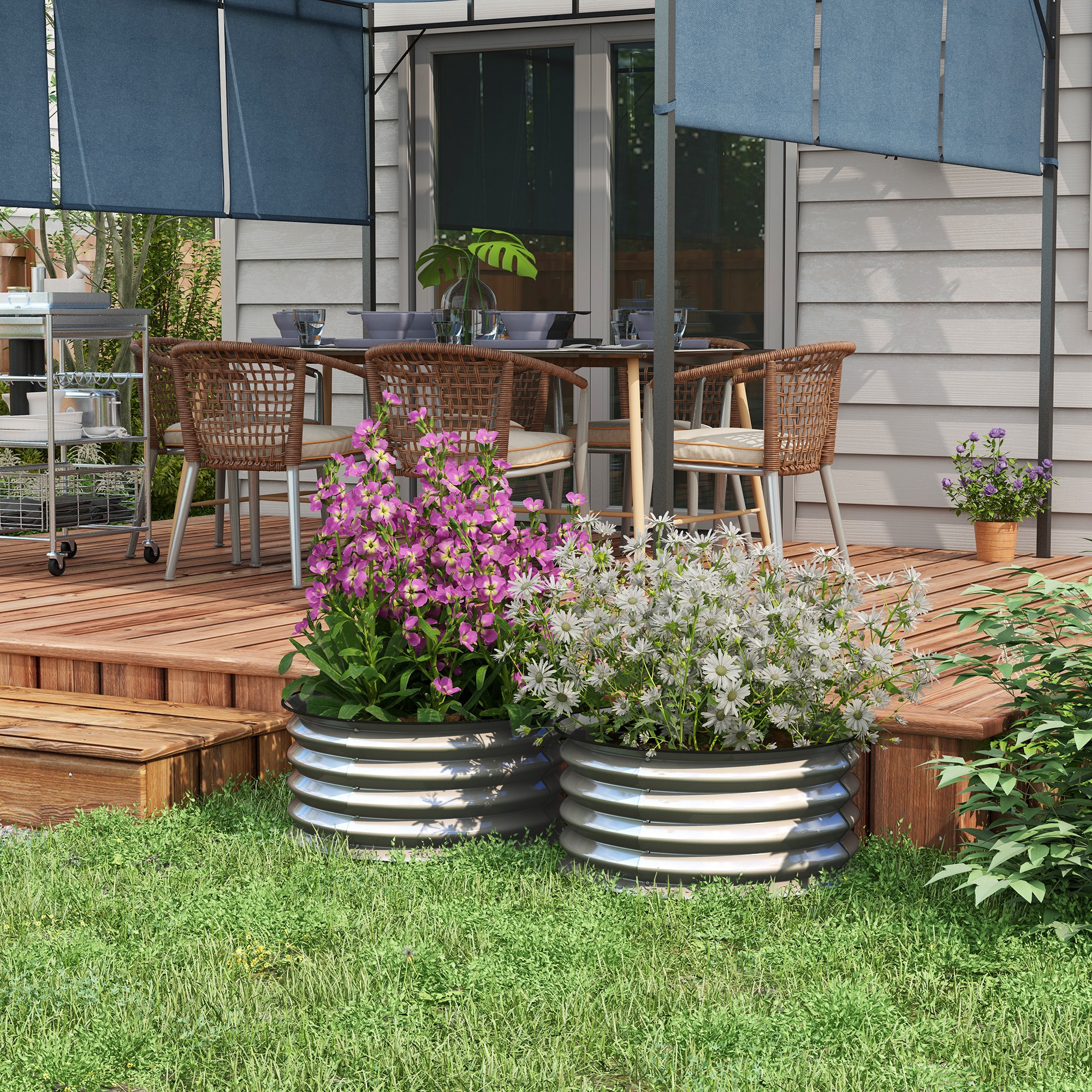 Damerin W267RA Raised-Garden-Beds - View #3