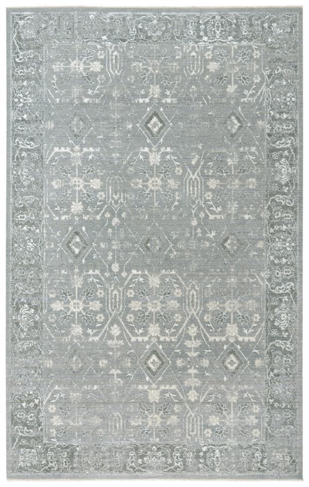 Alora Decor 00500511000330113 Aurora 10 x 13 Wool Gray Indoor Abstract Mid-century Modern Area Rug