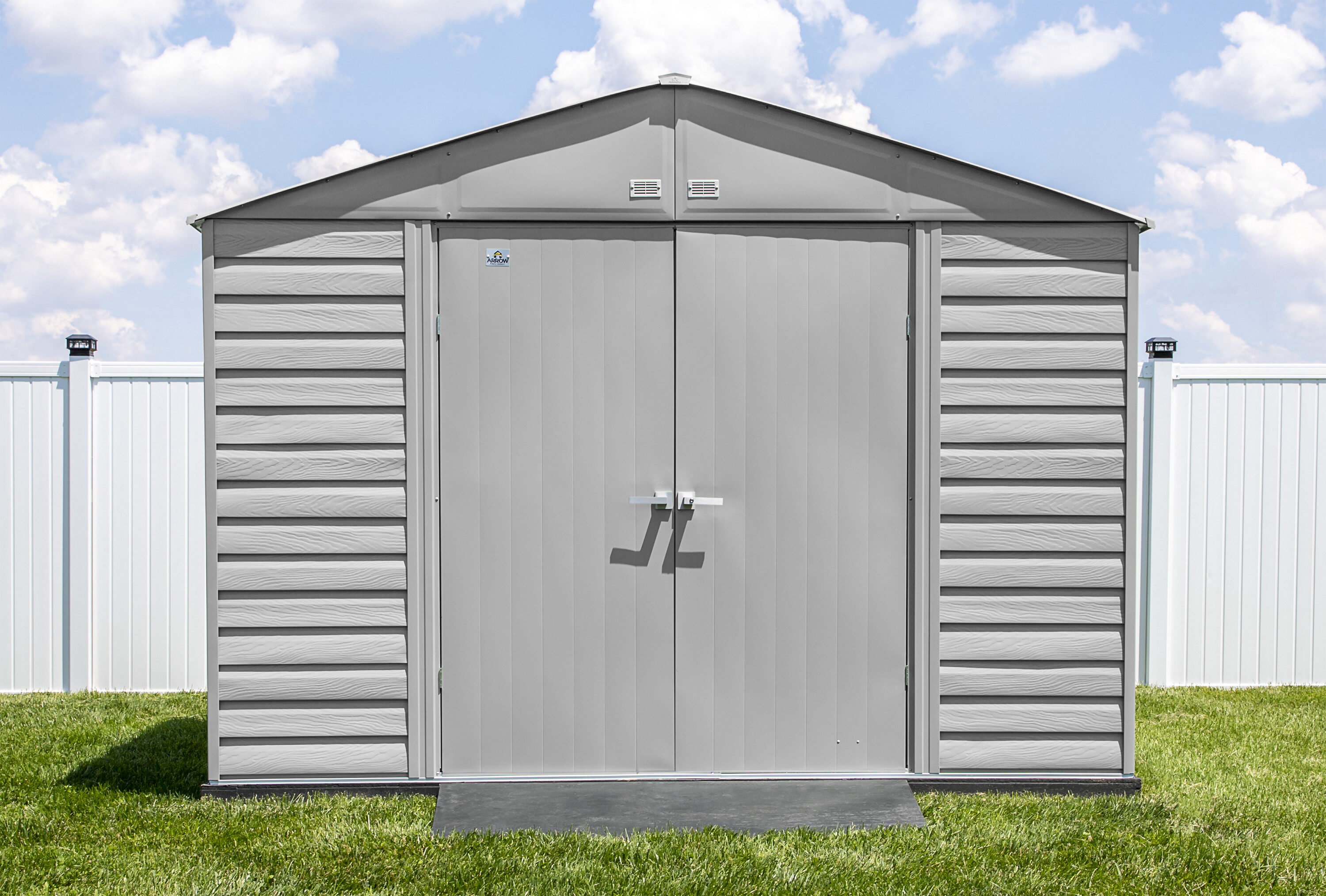 Arrow SCG1014FG 10-ft x 14-ft Select Galvanized steel Storage Shed