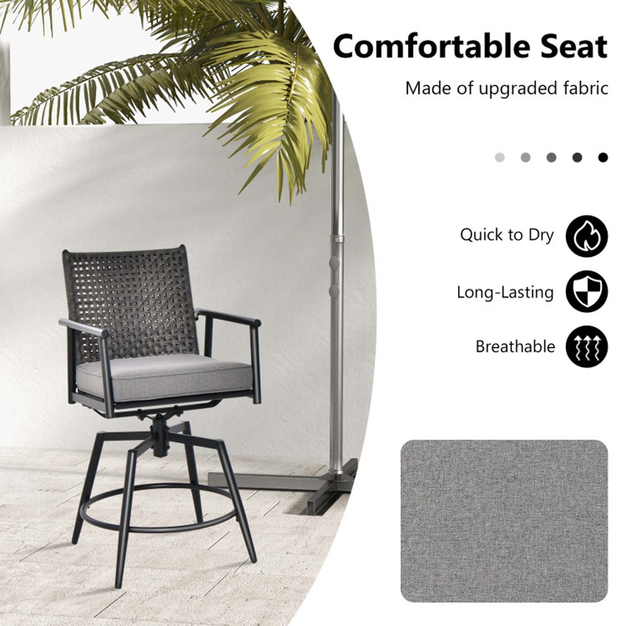 Boyel Living BL-NP11336DK-2 Patio-Conversation-Sets - View #7