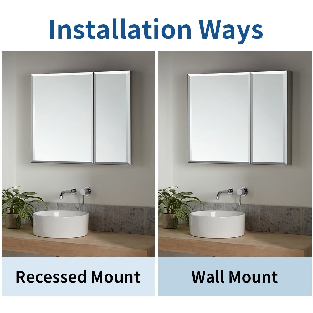 Forclover TAK-MED3026SA Bathroom-Medicine-Cabinets - View #9