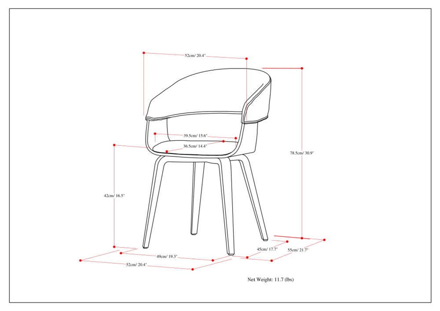 Simpli Home LO7DS001EARCGWL Dining-Sets - View #13