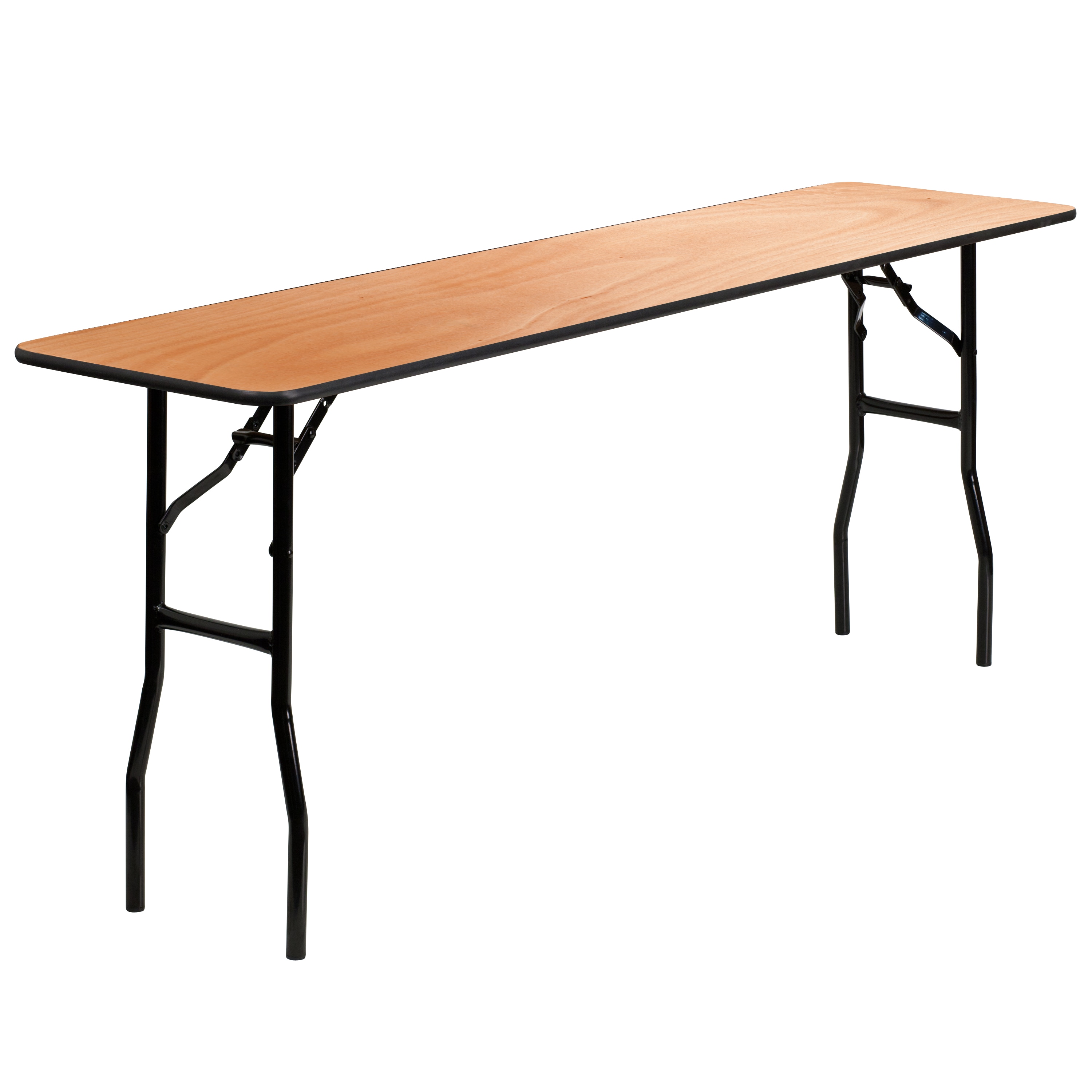 35'' x 21'' Foldable Solid + Manufactured Wood Sewing Table with