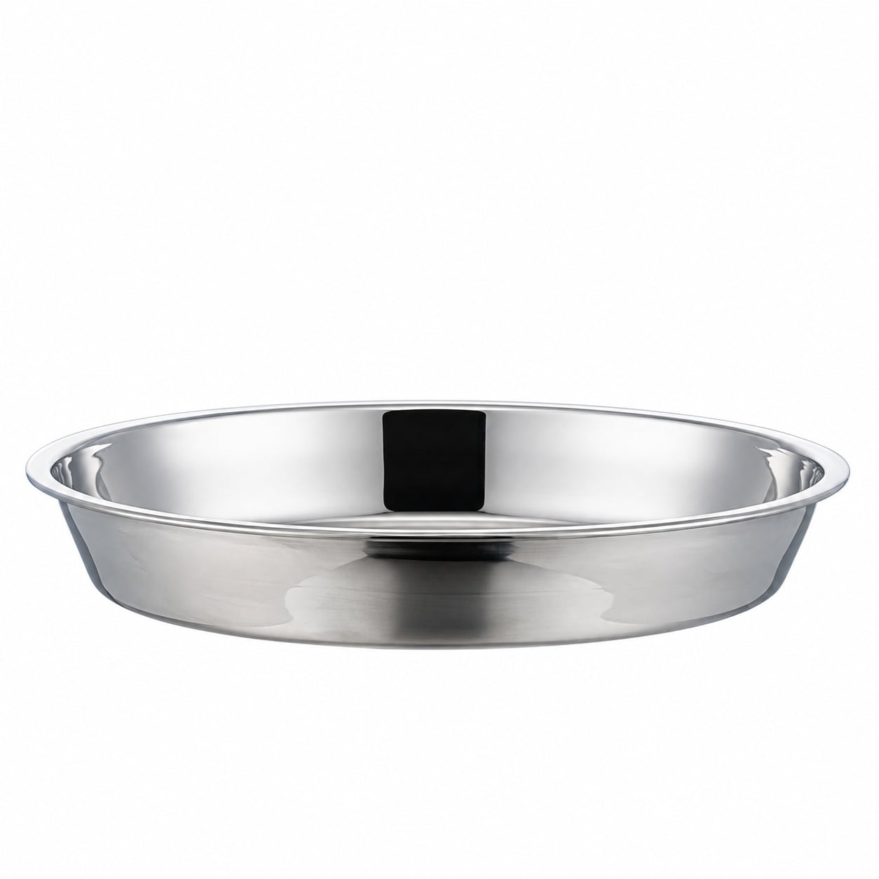 Aoibox  Deep Dish Stainless Steel Pizza Pan 10 in Round Baking Tray for Oven Dishwasher Safe No Rust or Coating