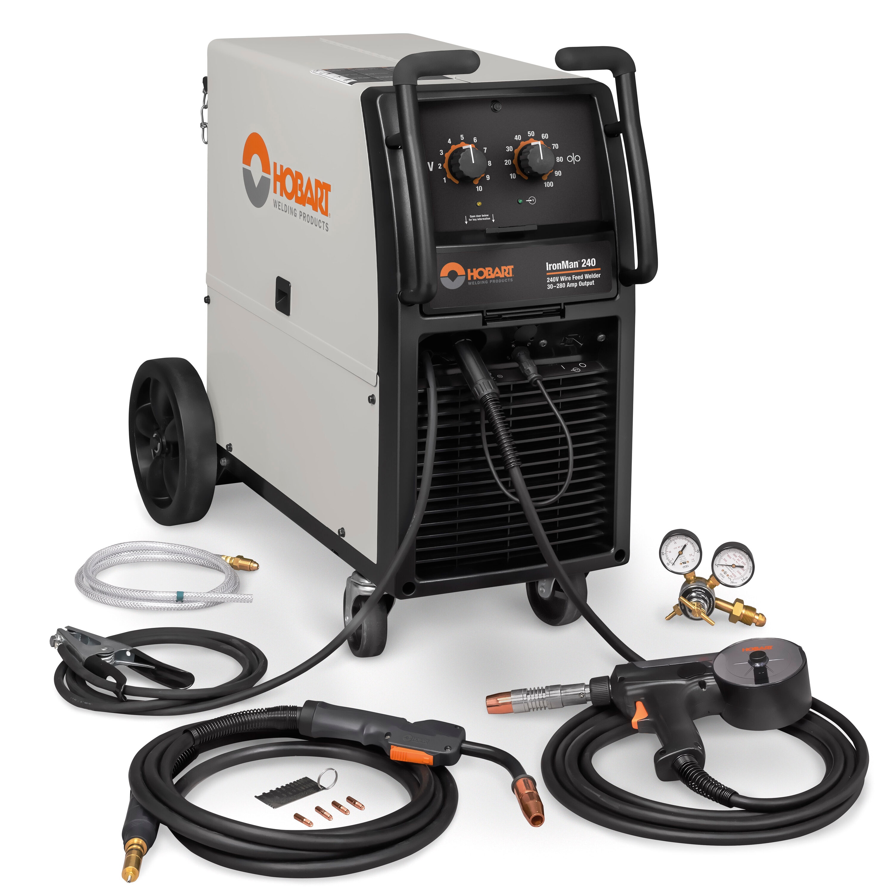 Hobart 500574001 240 -Volt 280 -Amp MIG flux-cored Wire Feed Welder