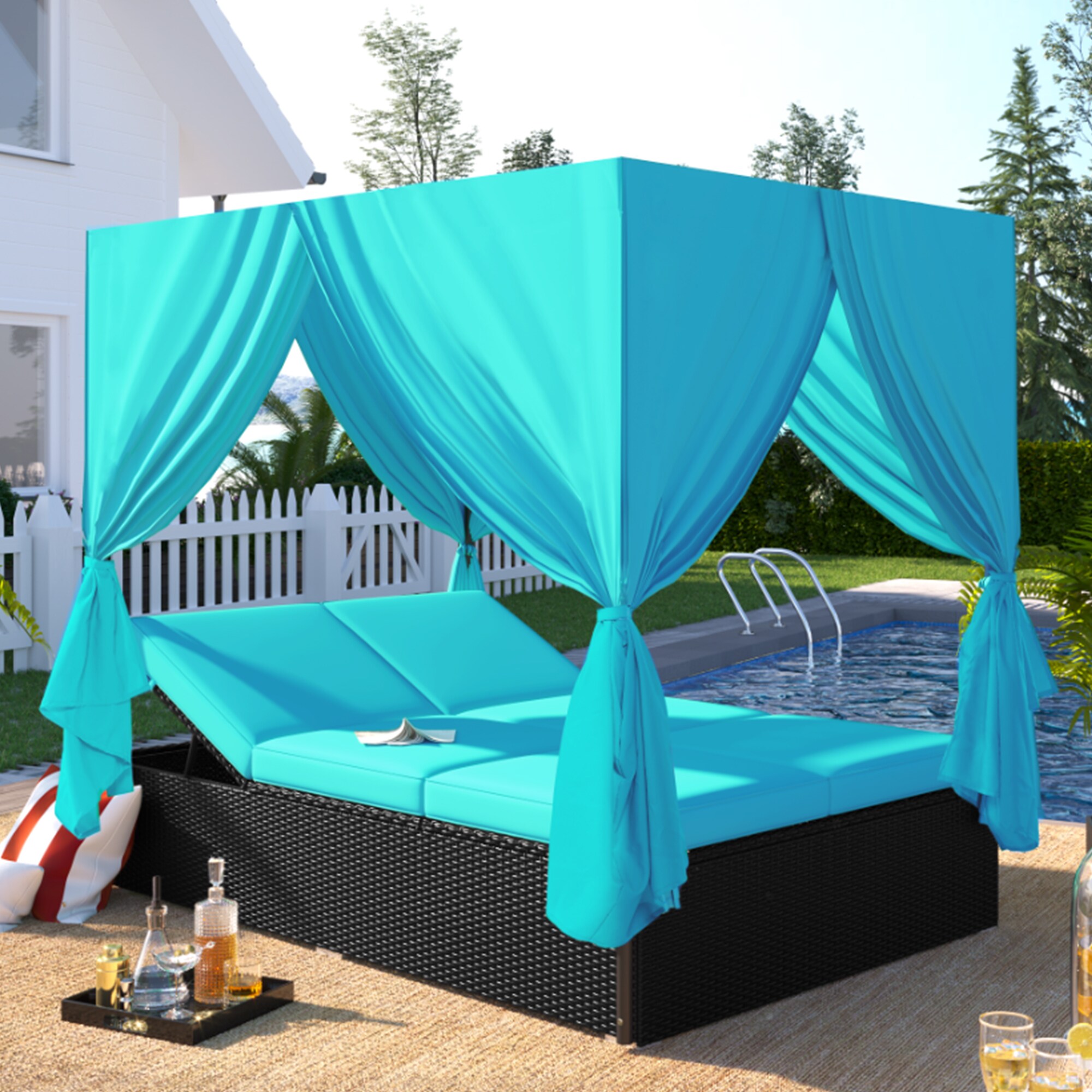 JIMSMAISON BOUSPDB02BL Patio-Sofas-Daybeds - View #2