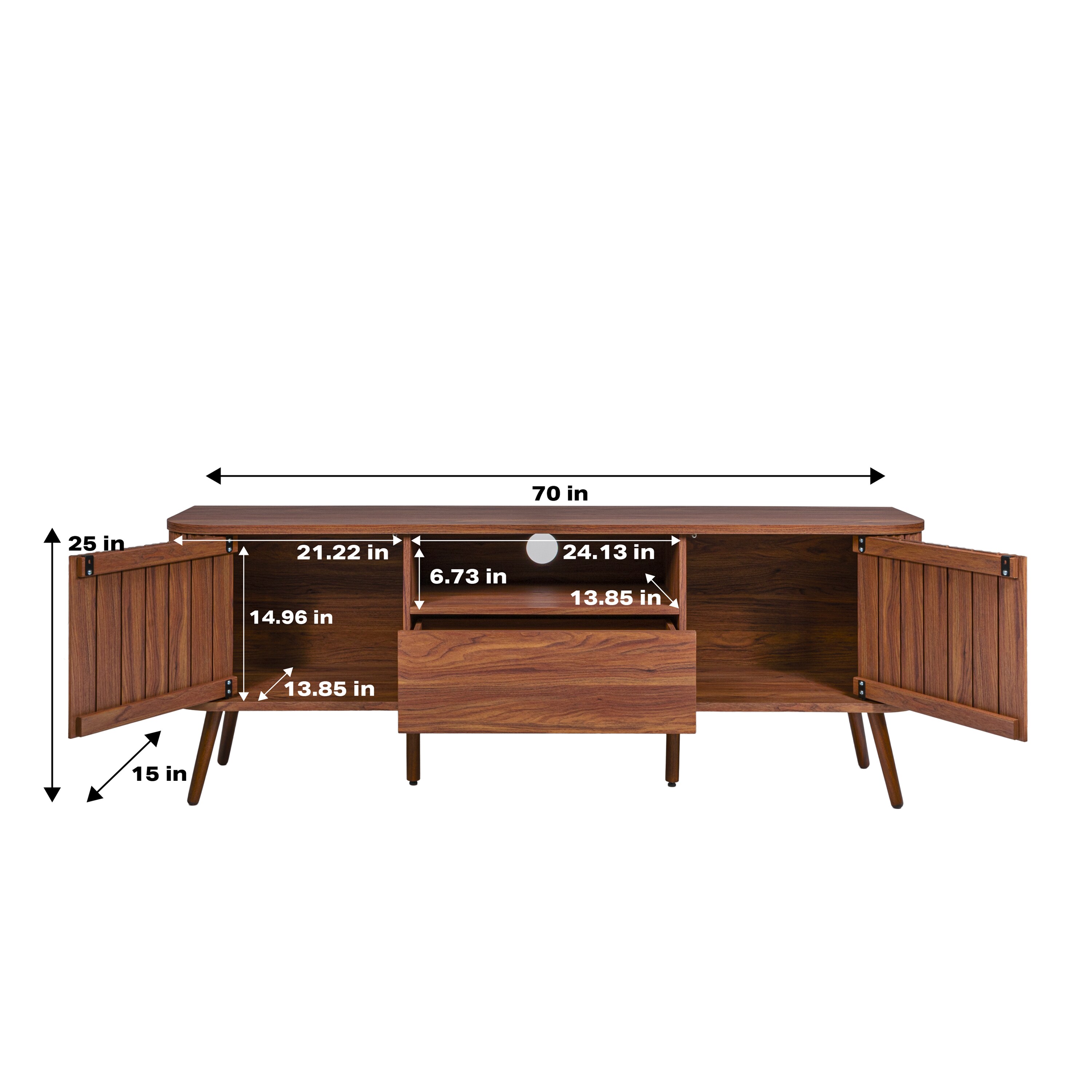 JONATHAN  Y TVS1001B Tv-Stands - View #14