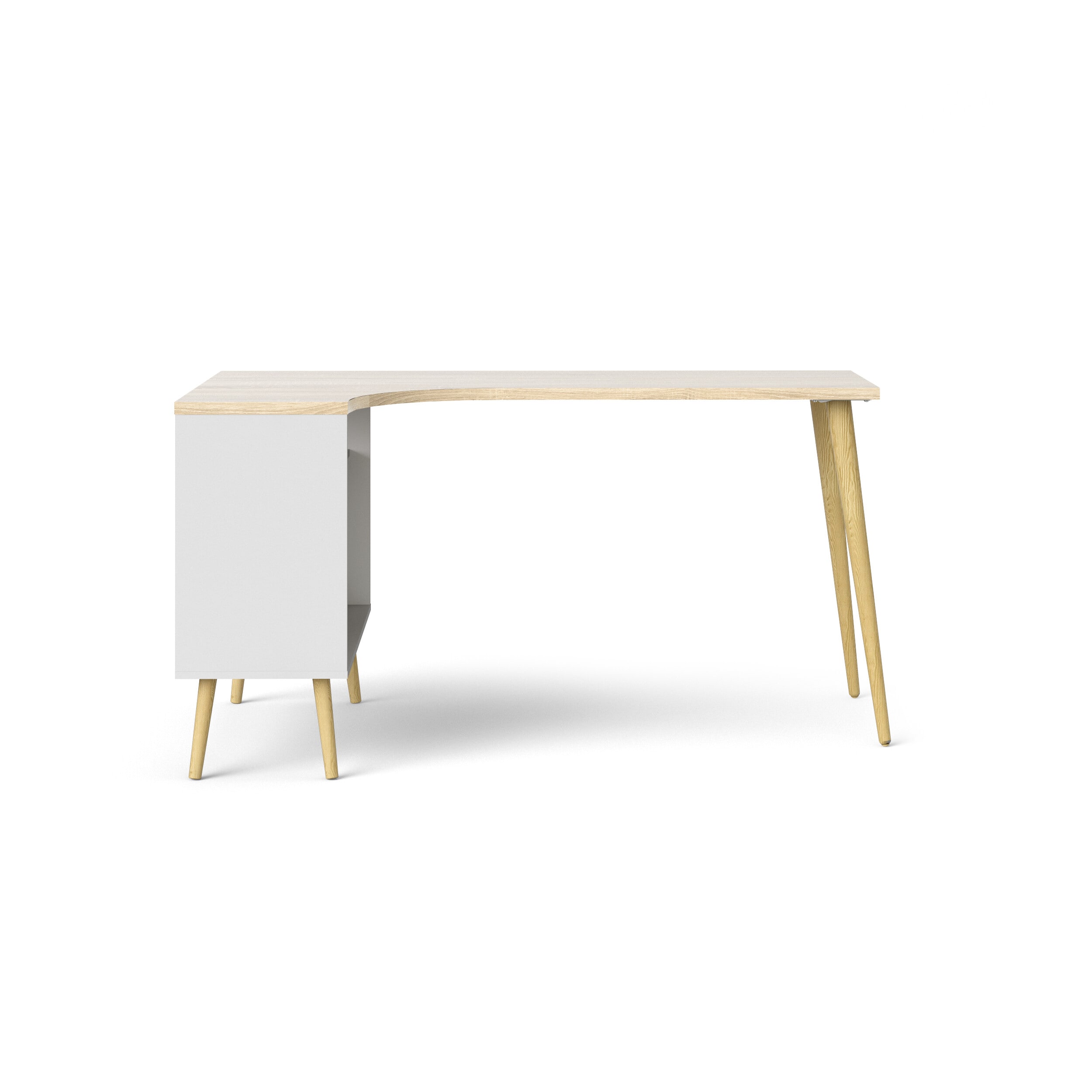  7545049AK 57.13-in Multiple colors/finishes Modern/Contemporary L-shaped desk
