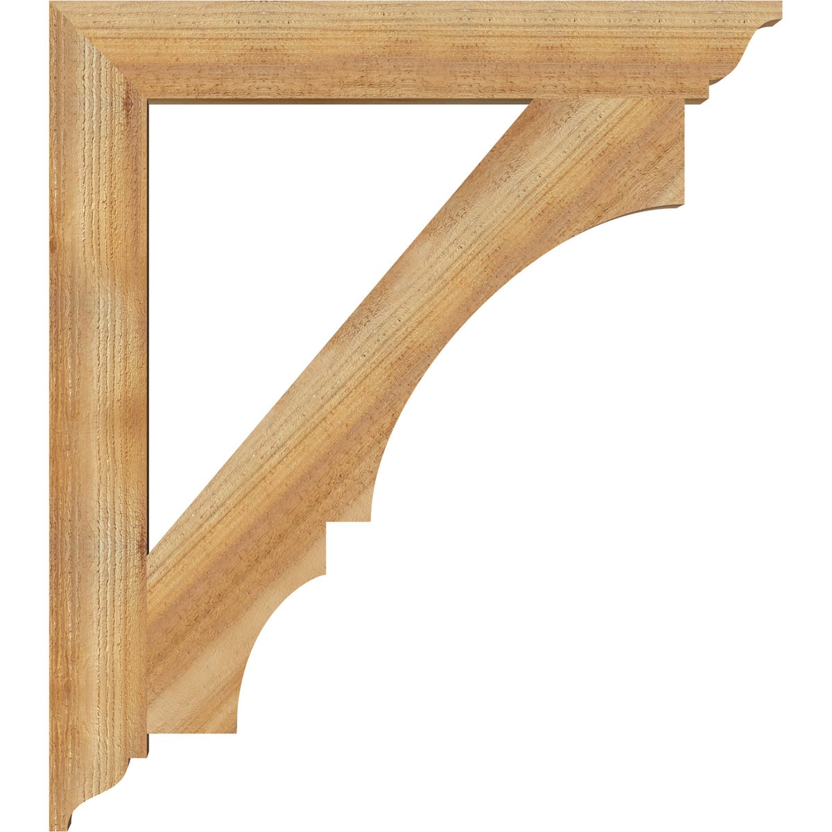 Ekena Millwork BKT04X30X34BOA01RWR Exterior-Brackets-Braces - View #3