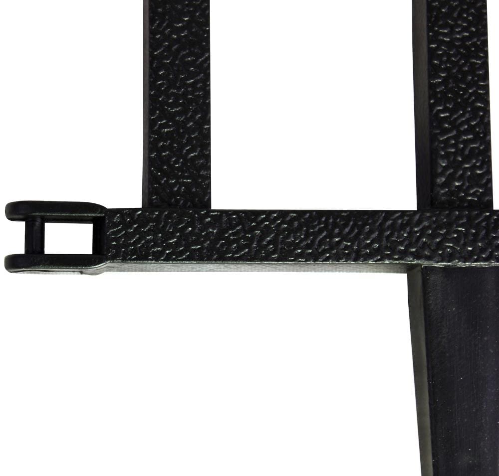 Black Resin Victorian Ornamental Garden Fence