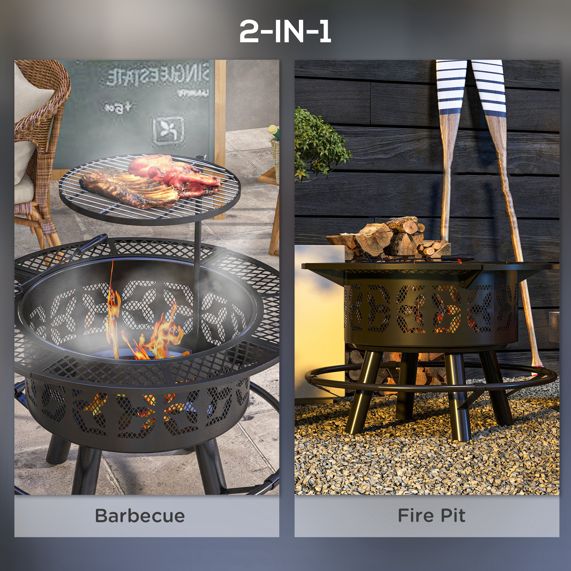 Maocao Hoom JL174298 Outdoor-Woodburning-Firepits - View #9