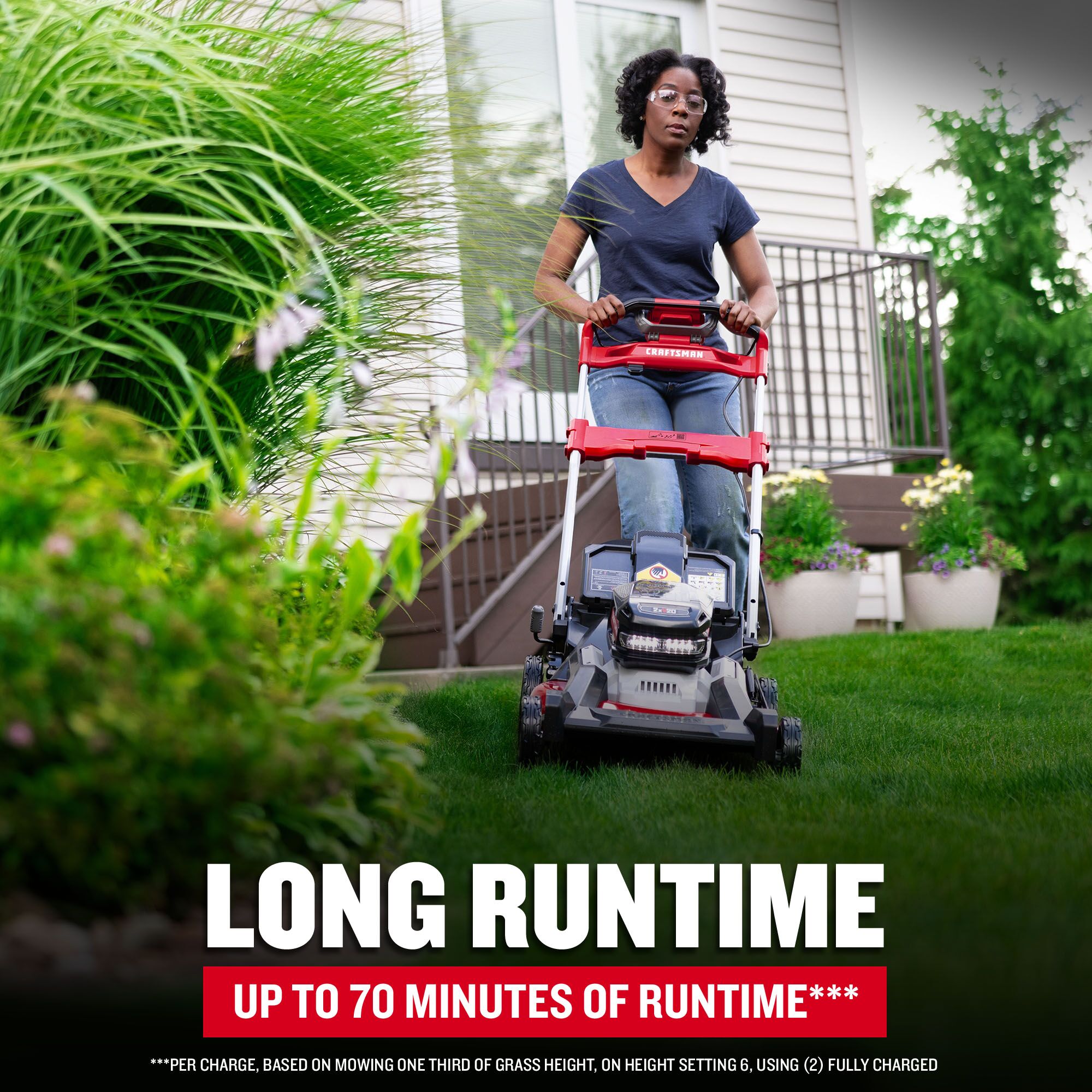 CRAFTSMAN CMCMWSP320X2 Cordless-Elec-Push-Mowers - View #6
