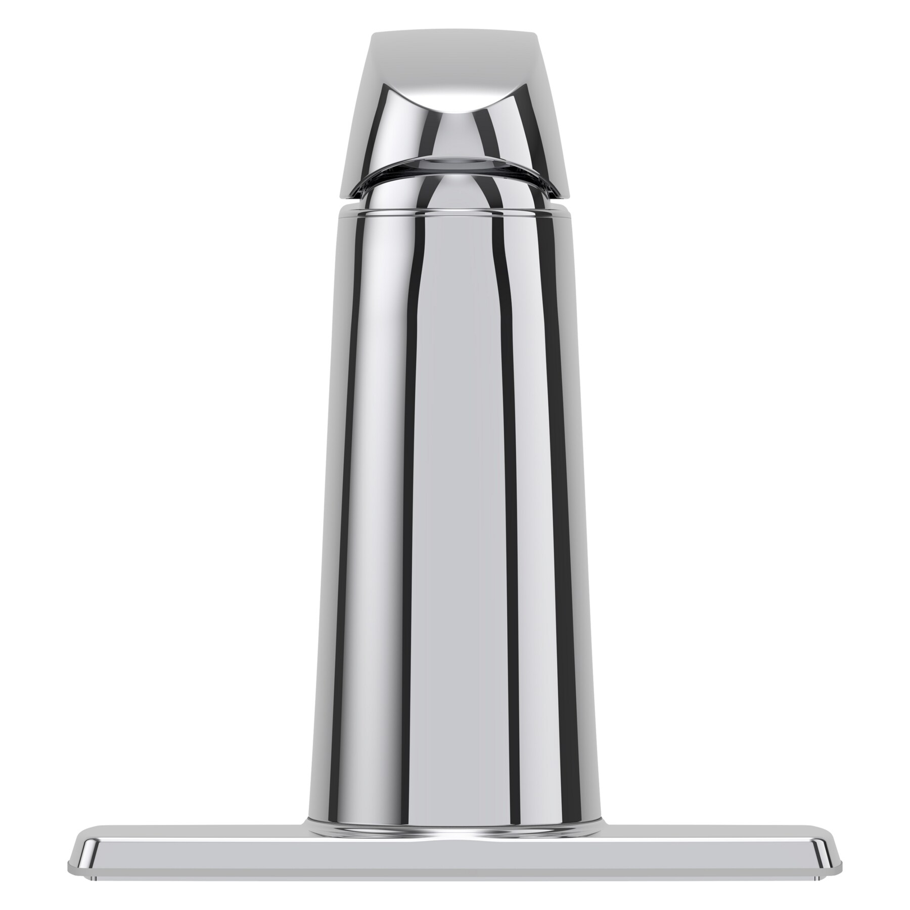Pfister Karci Polished Chrome Single Hole 1-handle WaterSense Bathroom Sink  Faucet with Drain and Deck Plate in the Bathroom Sink Faucets department at