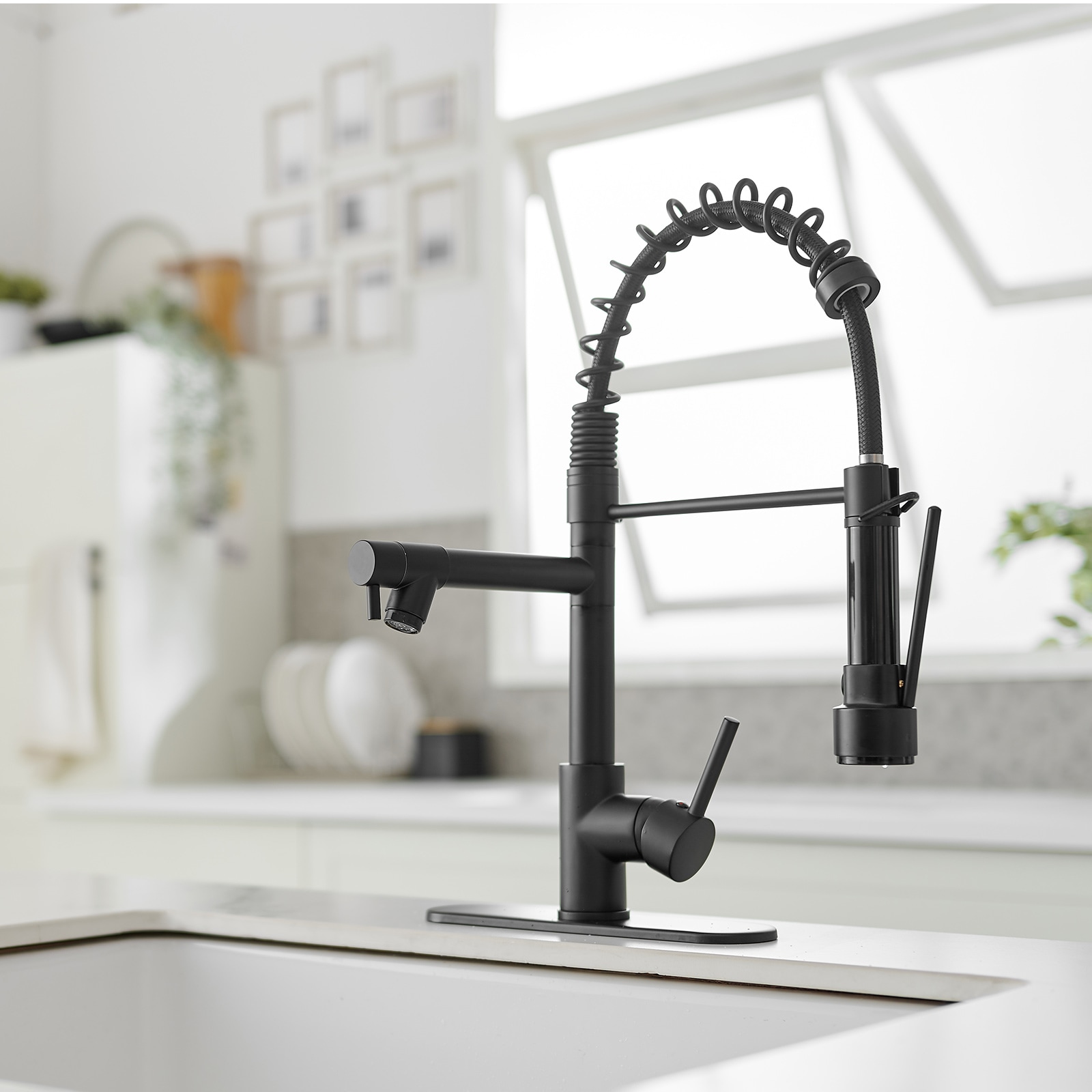 BWE A-94016-BLACK Kitchen-Faucets - View #6
