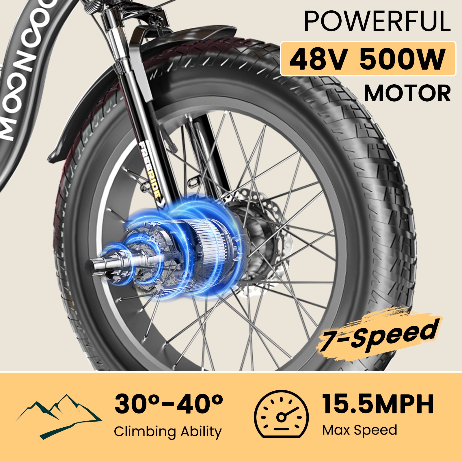 Esazn 20-in Adult Unisex E-bike ZT-E20-BK-TLYU at Lowes.com