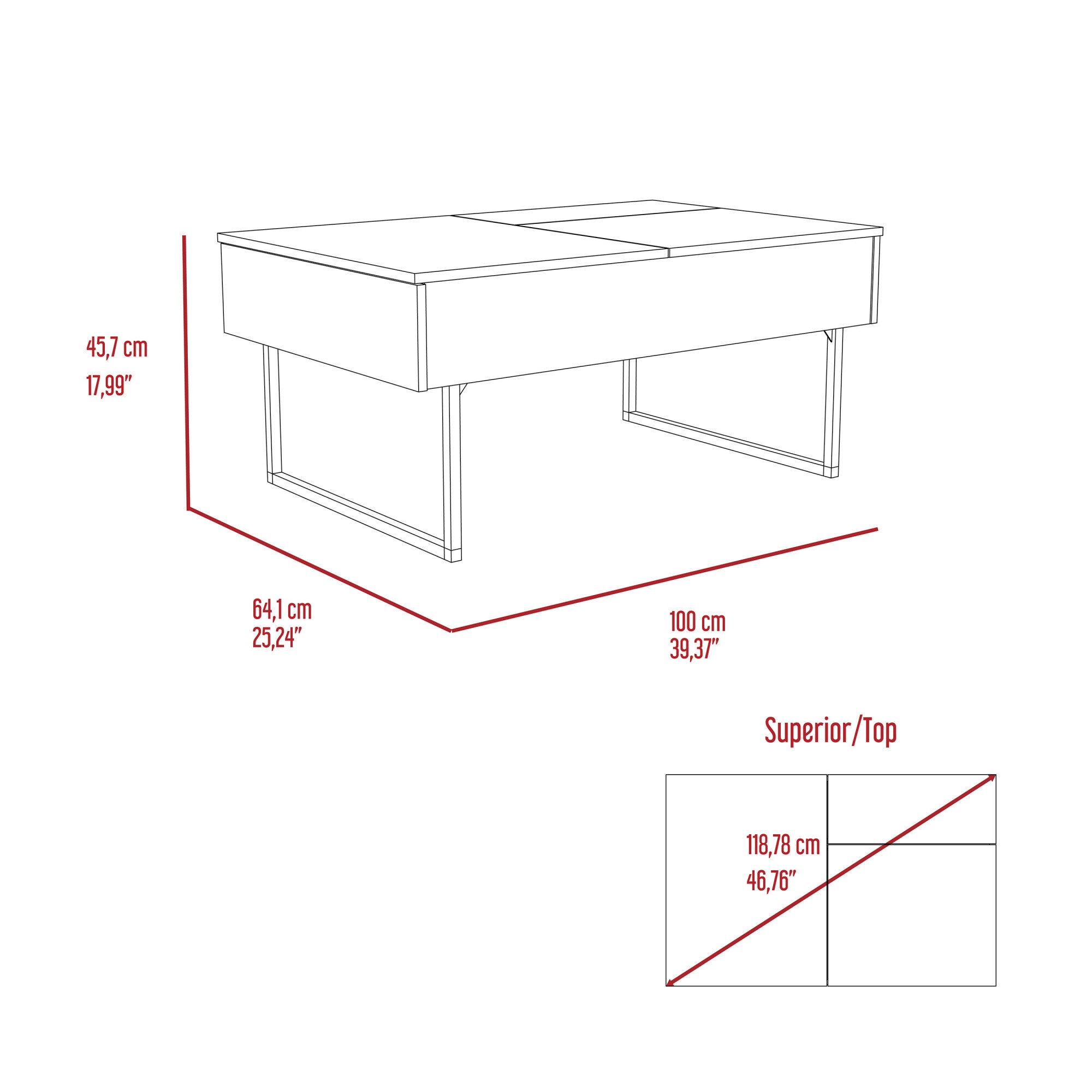zwyo hosimu Q26081901645 Coffee-Tables - View #6