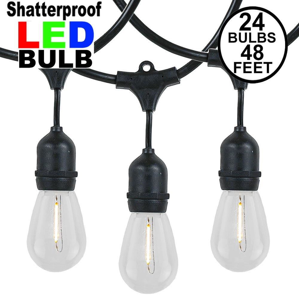 Novelty Lights MBS-FB1WW-BK-24 Patio-String-Lights - View #2