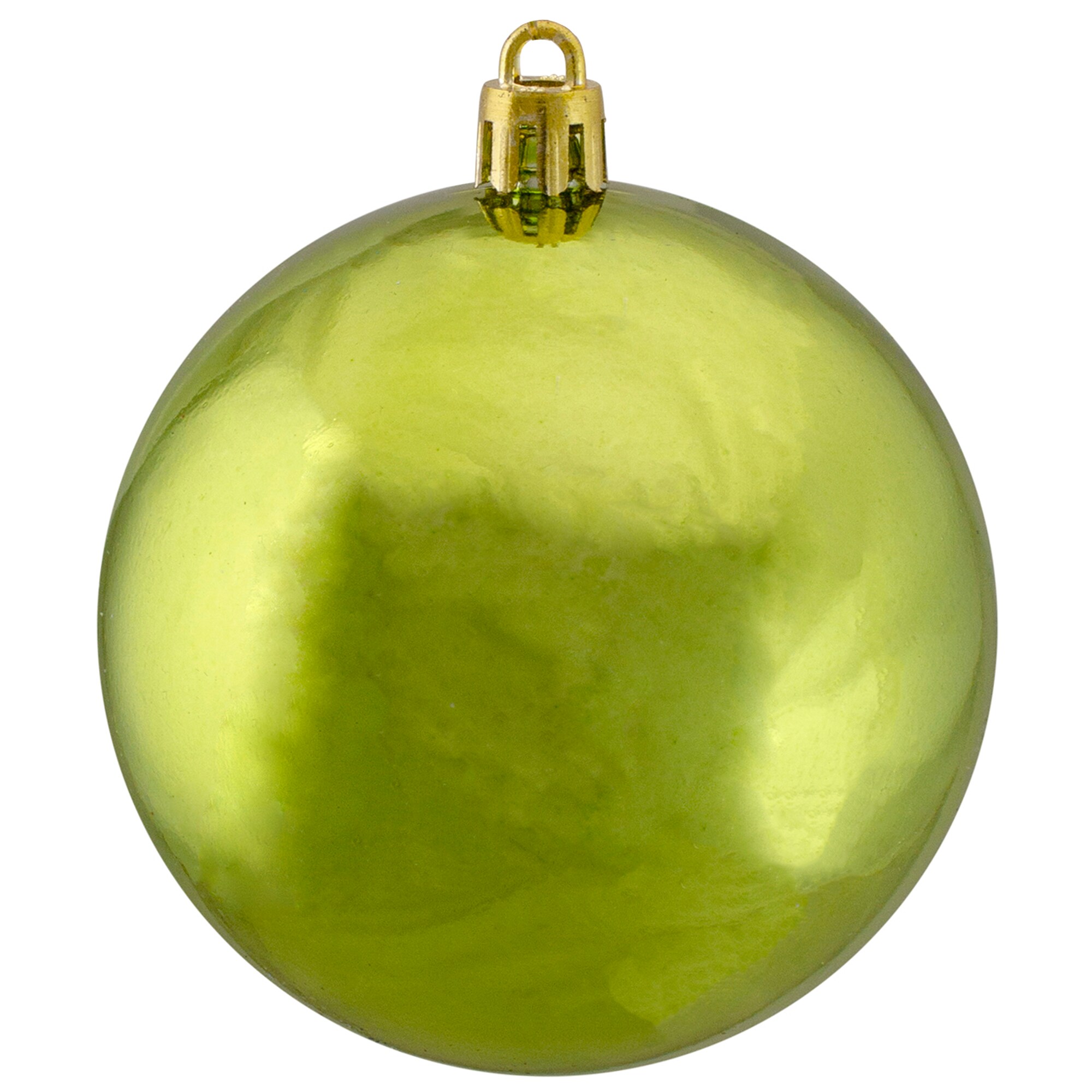 Northlight 32-Pack Green Ball Standard Indoor Ornament Set Shatterproof ...