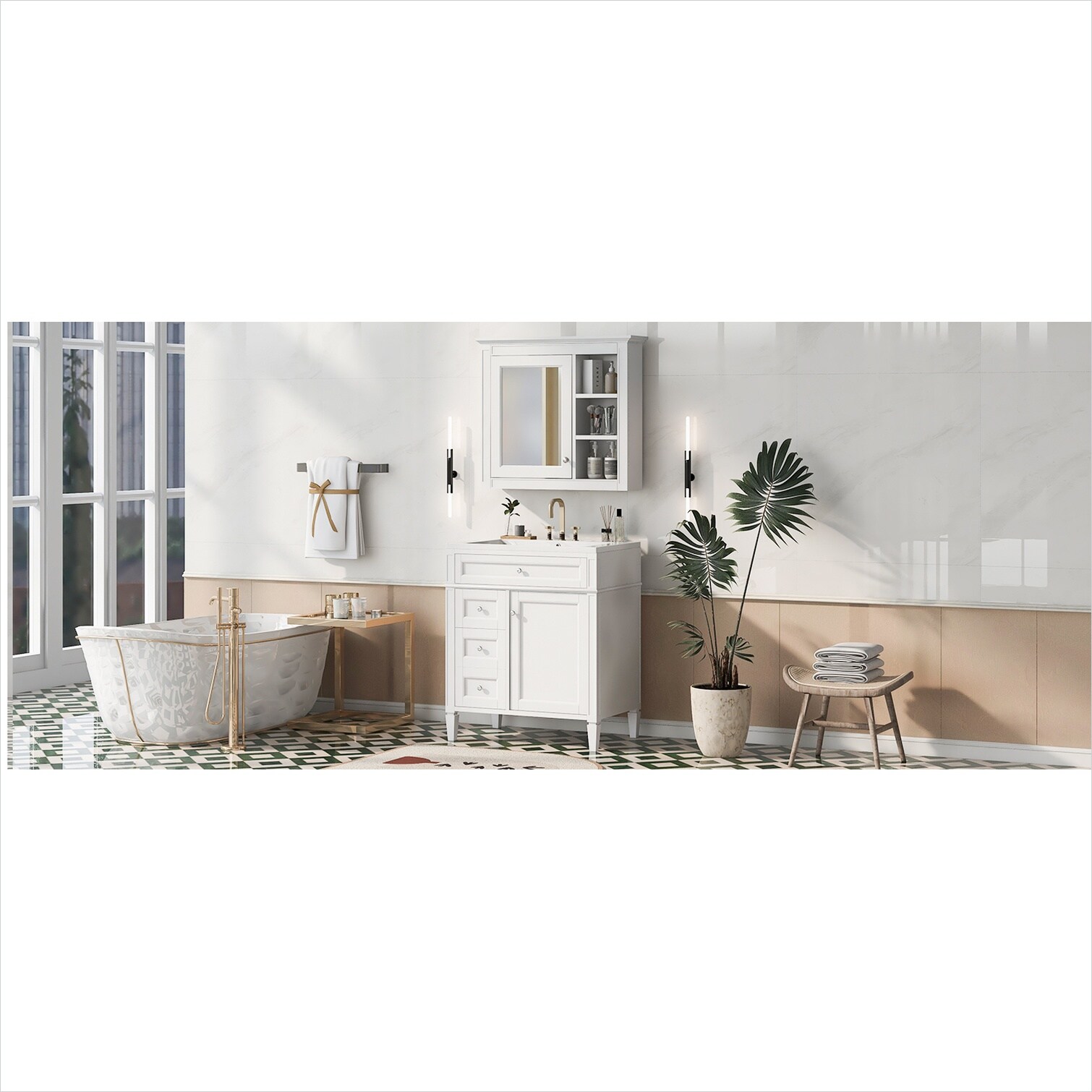 Watnature ISAE864KETX0 Bath-Vanity-Combo - View #3