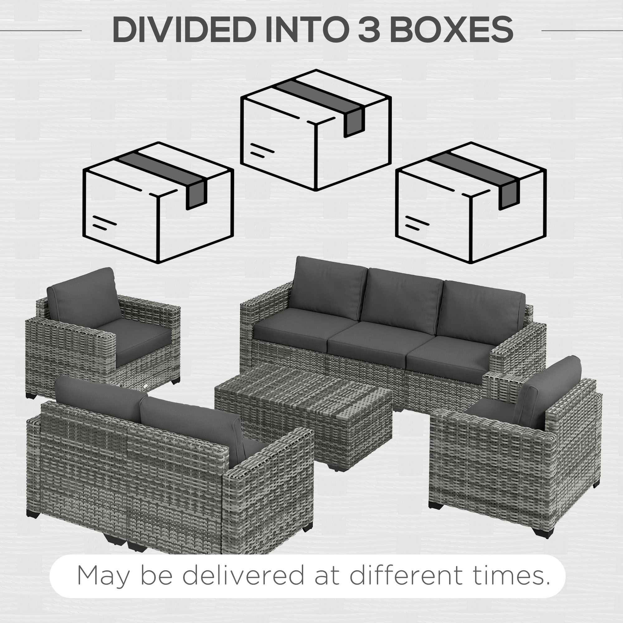 Outsunny 860-309V00GG Patio-Conversation-Sets - View #5