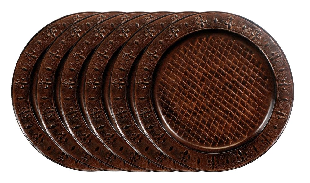 Old Dutch OS737 13" Versailles Charger Plates, Set of 6