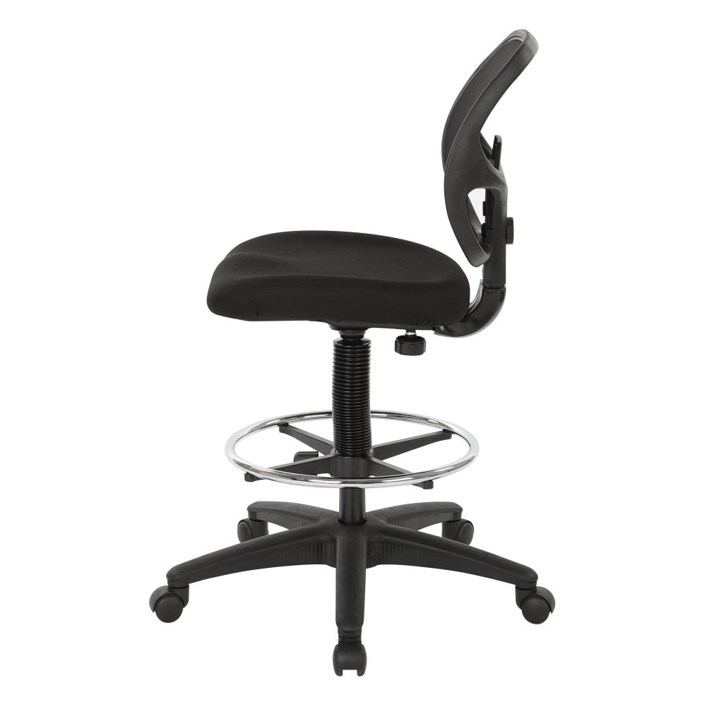 Office Star Products Work Smart DC Icon Black Transitional Ergonomic ...