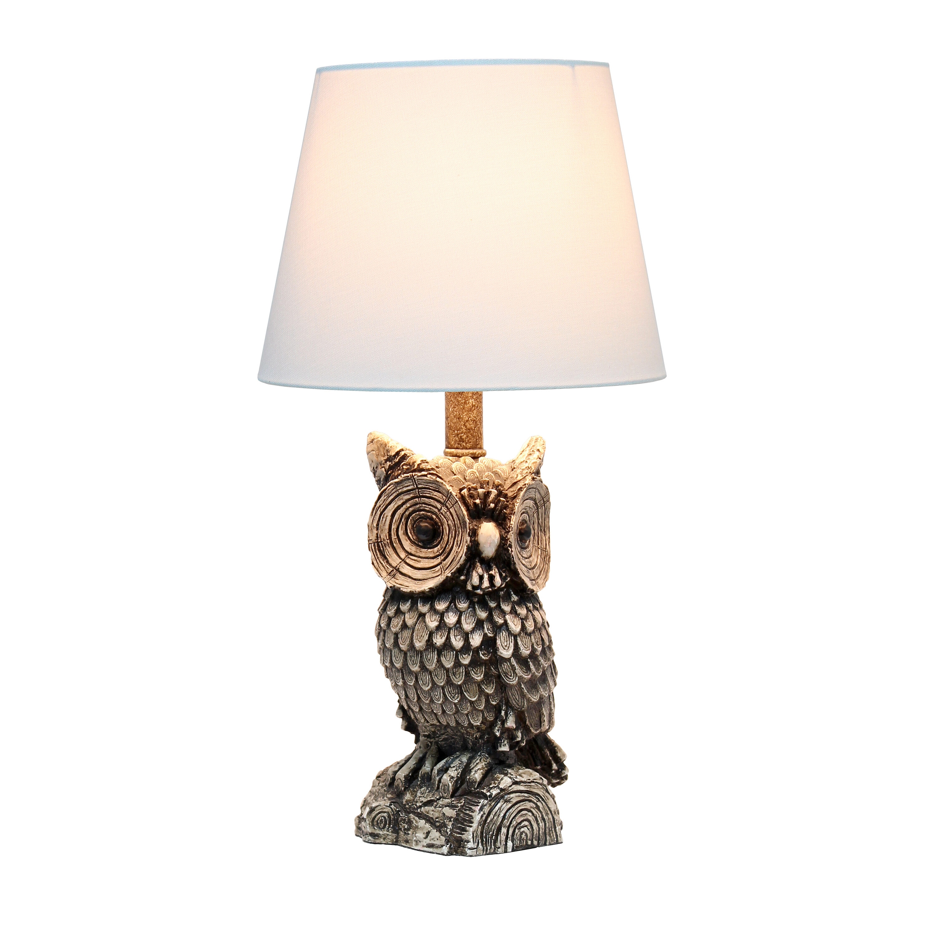 Simple Designs LT2098-WHT Table-Lamps - View #2