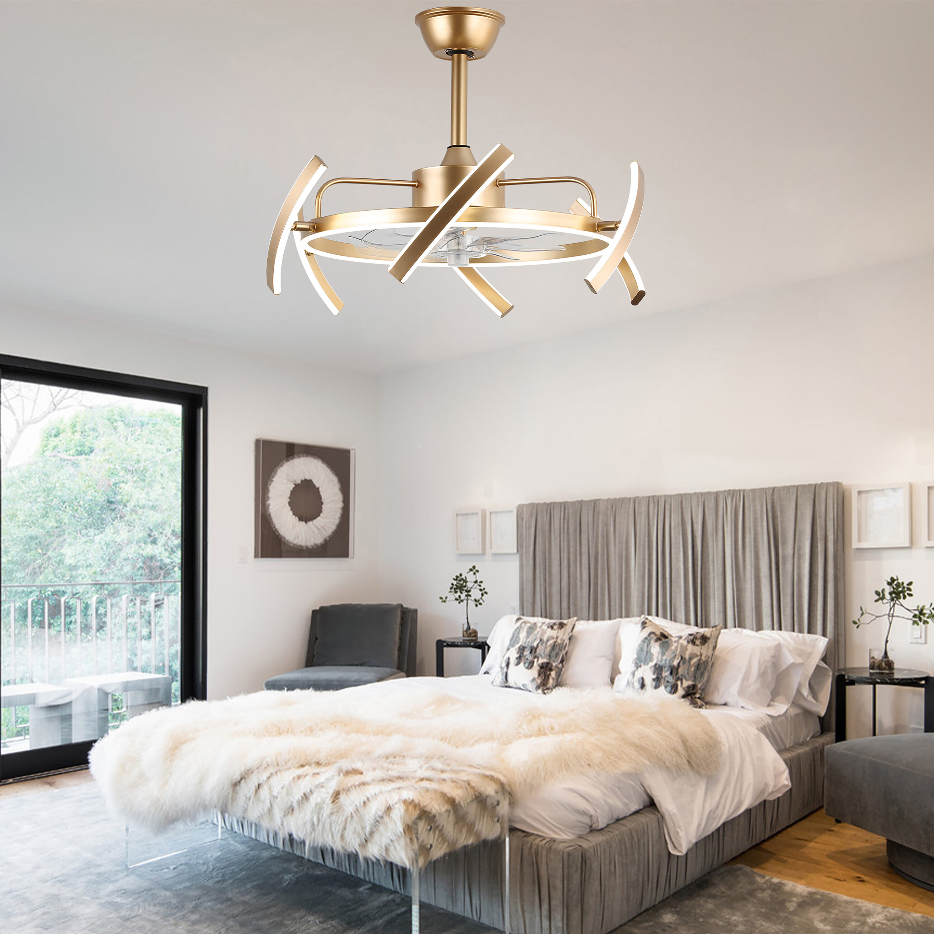 Oaks Decor DC2405-G Ceiling-Fans - View #6
