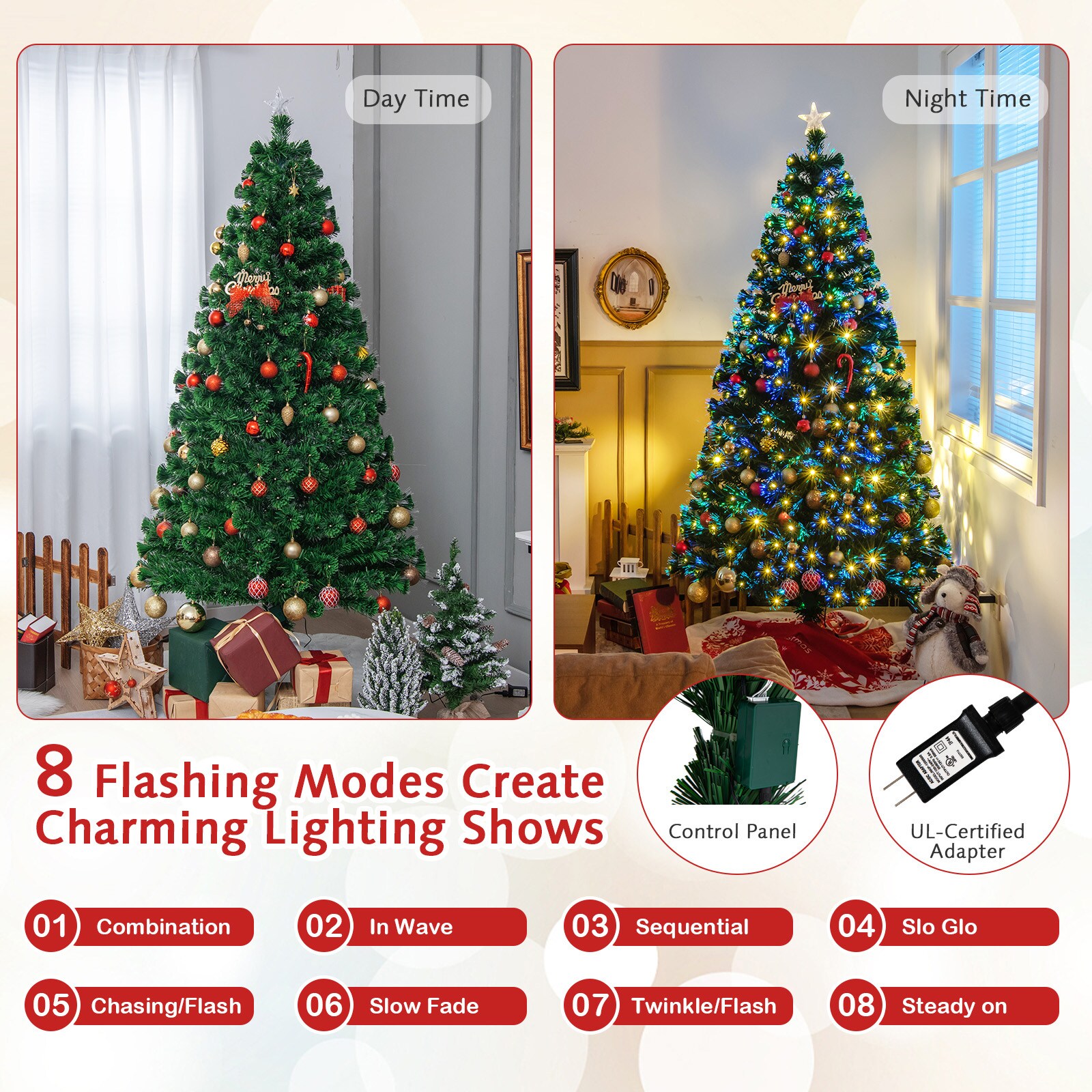 Forclover ALHY-81CM Artificial-Christmas-Trees - View #6