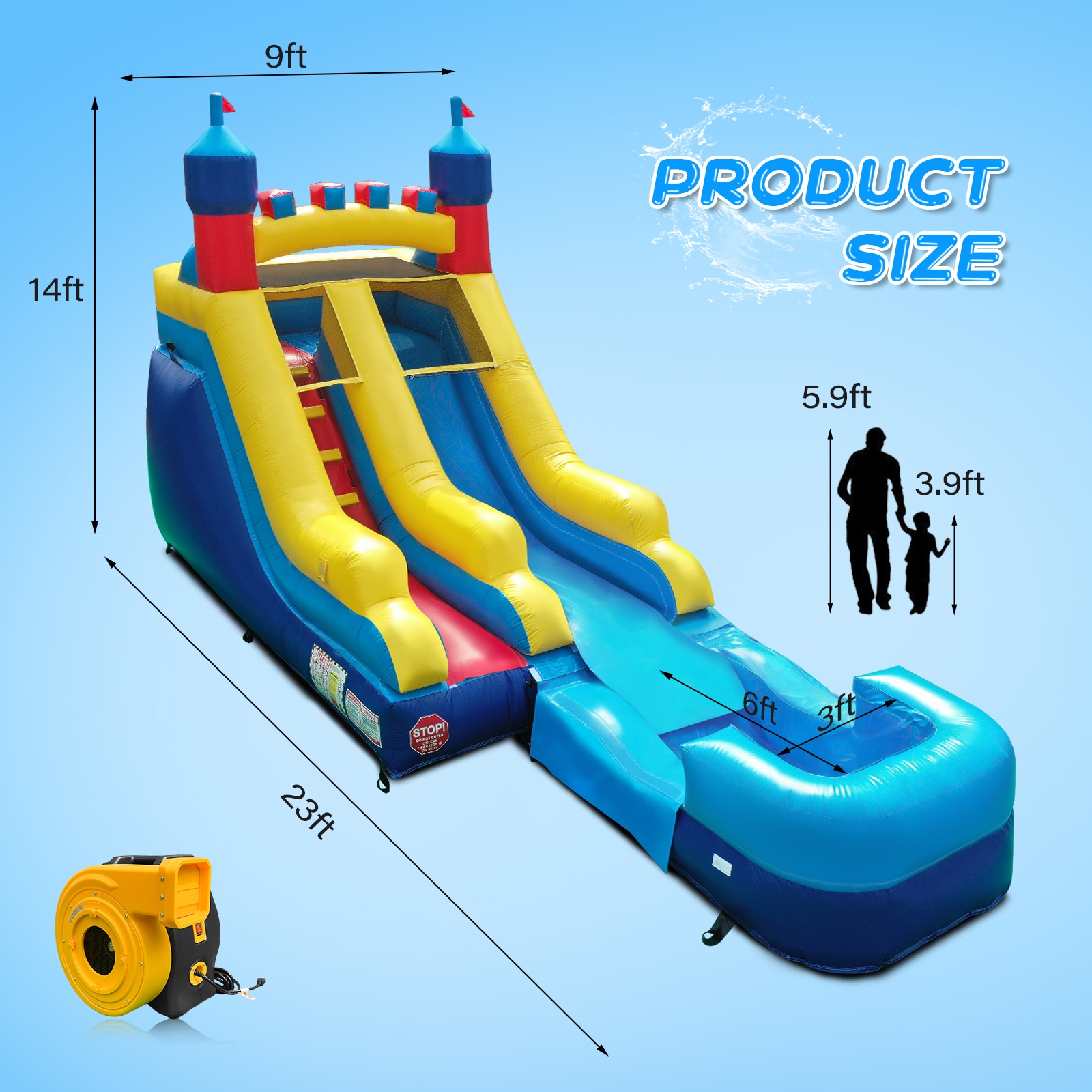 Winado LO1G43000084+85+86 Bounce-Houses - View #4