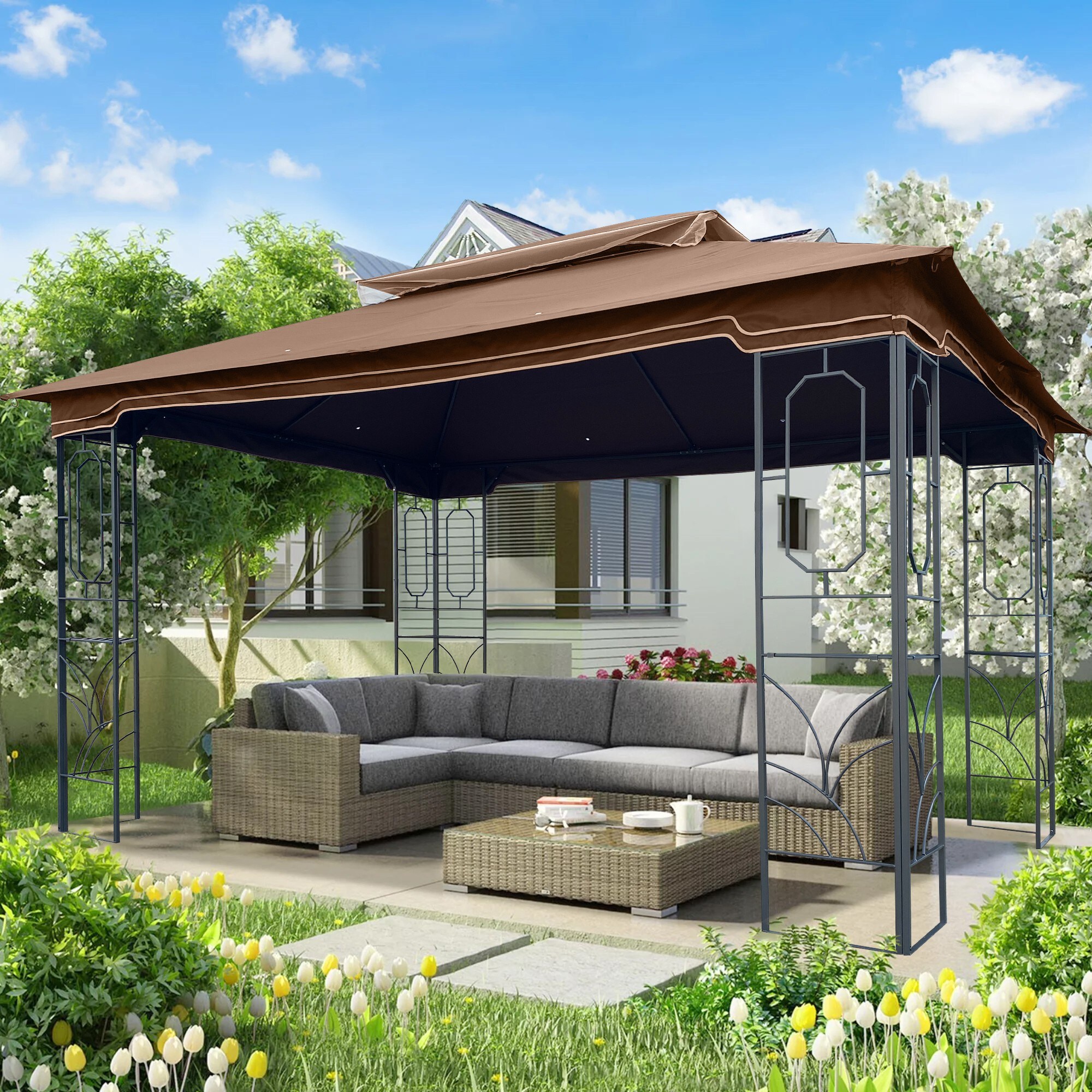 Xspracer ML-GA4366 Wood-Resin-Gazebos - View #10