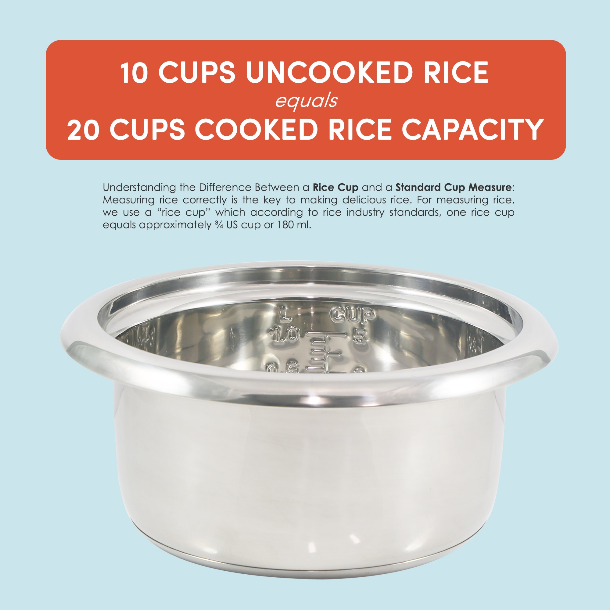 Elite 10 Cups Programmable Residential Rice Cooker in the Rice Cookers  department at